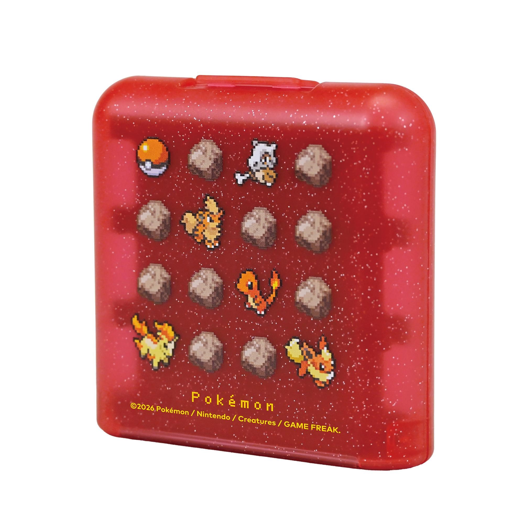 HORI 24-Game Card Case - Pokémon Pixel Red - Nintendo Switch 2