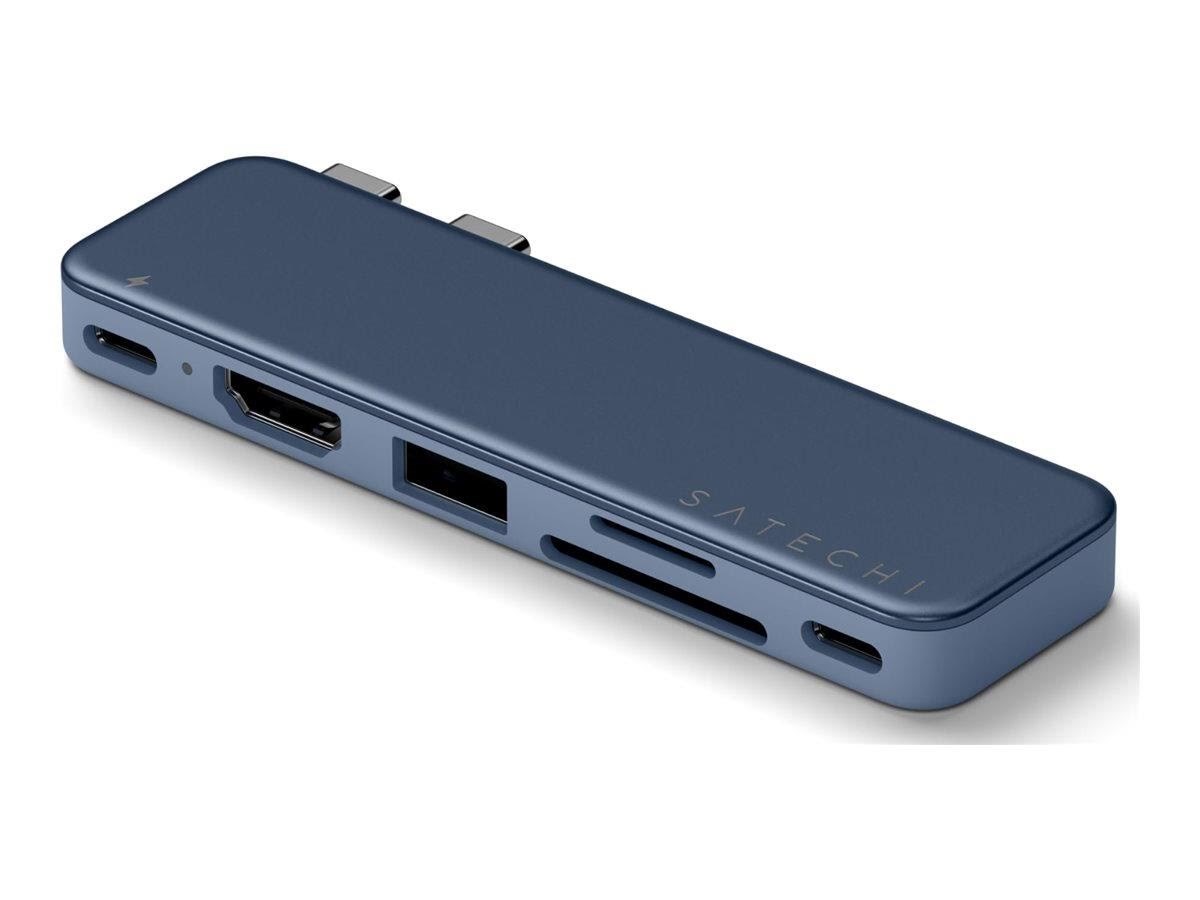 Satechi Snap Hub - docking station - USB-C 3.2 Gen 1 x 2 - HDMI Docking Station ST-HUSNB