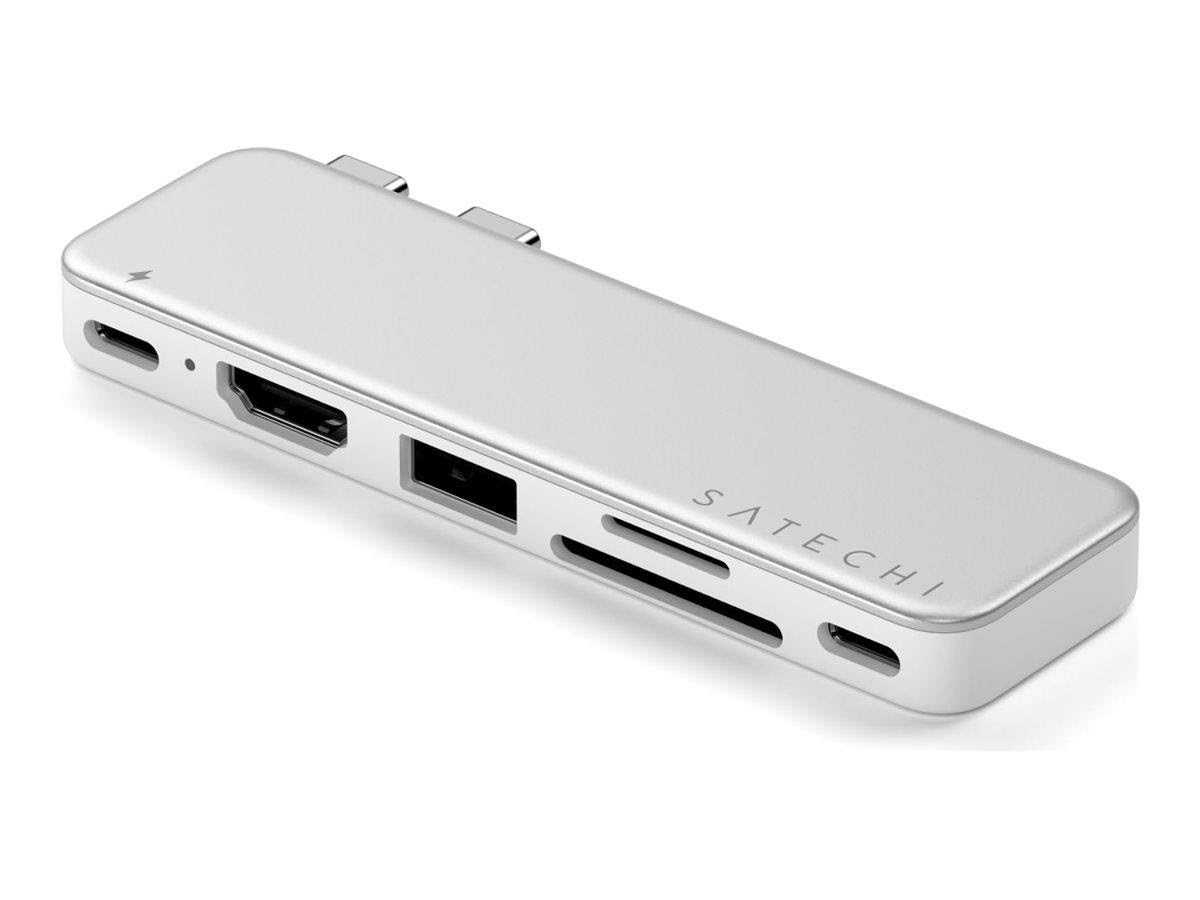 Satechi Snap Hub - docking station - USB-C 3.2 Gen 1 x 2 - HDMI Docking Station ST-HUSNS