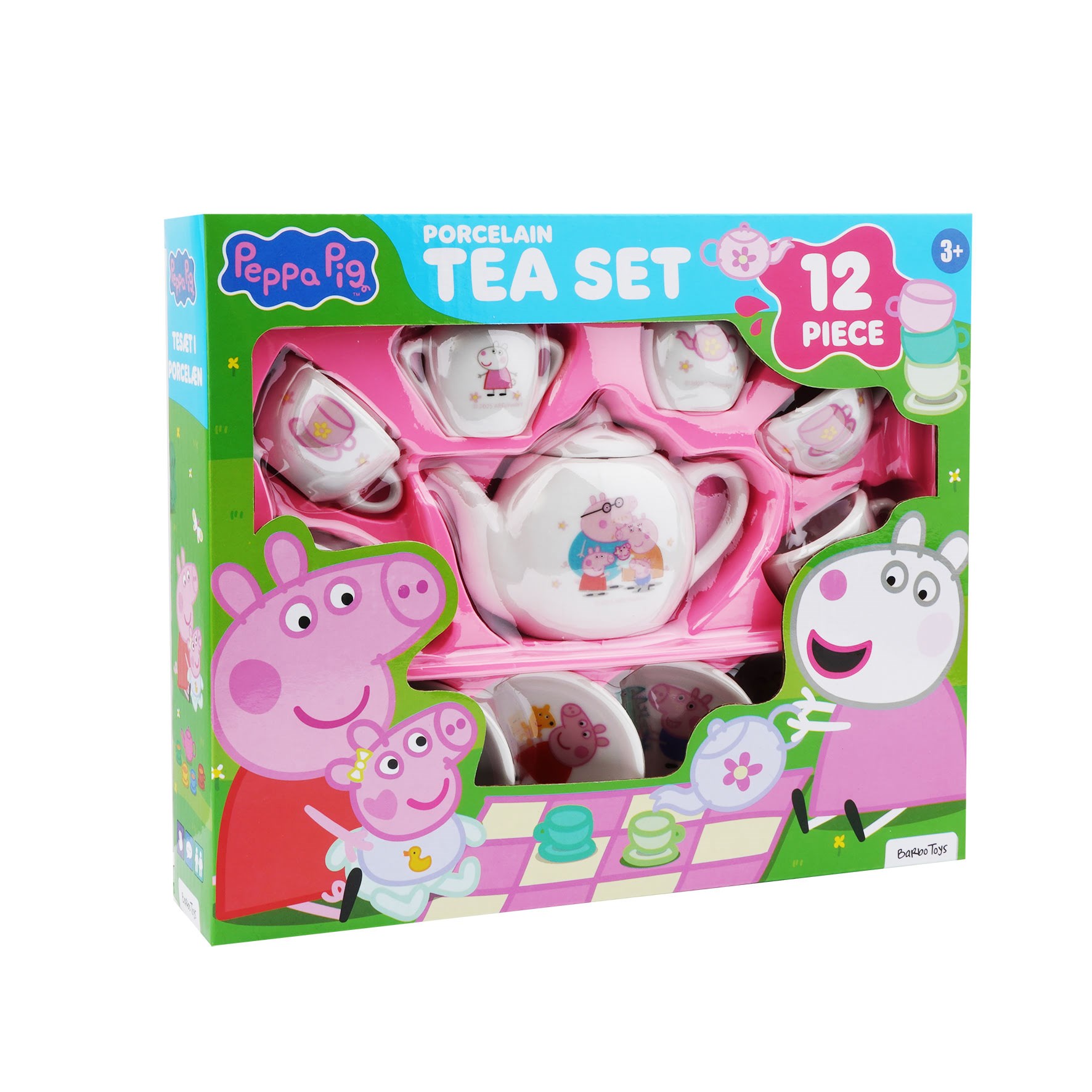 Peppa Pig - Porcelain Tea Set Babylegetøj 9037