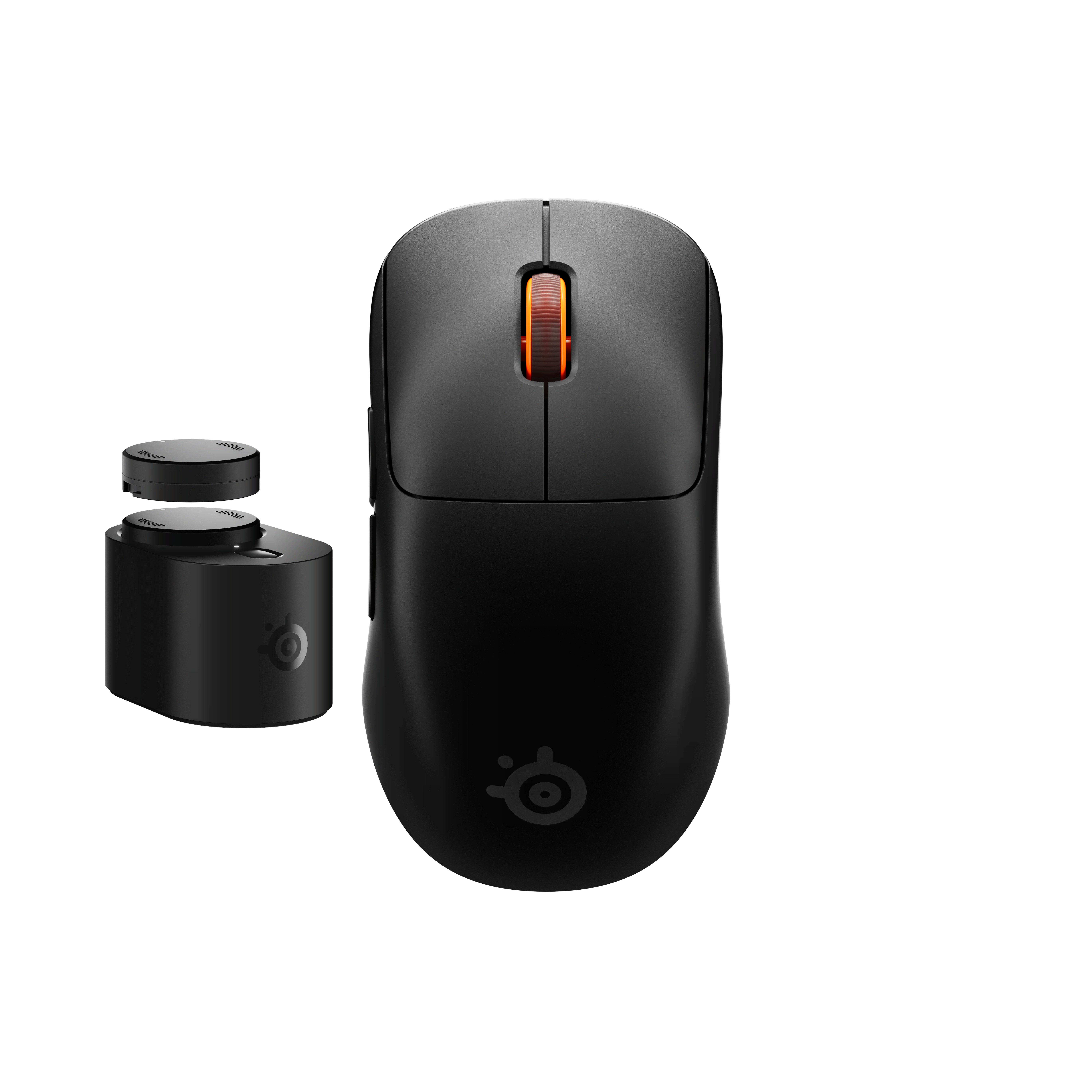 SteelSeries Sensei Pro Wireless - Gaming Mus - Optisk - Sort Mus 62625