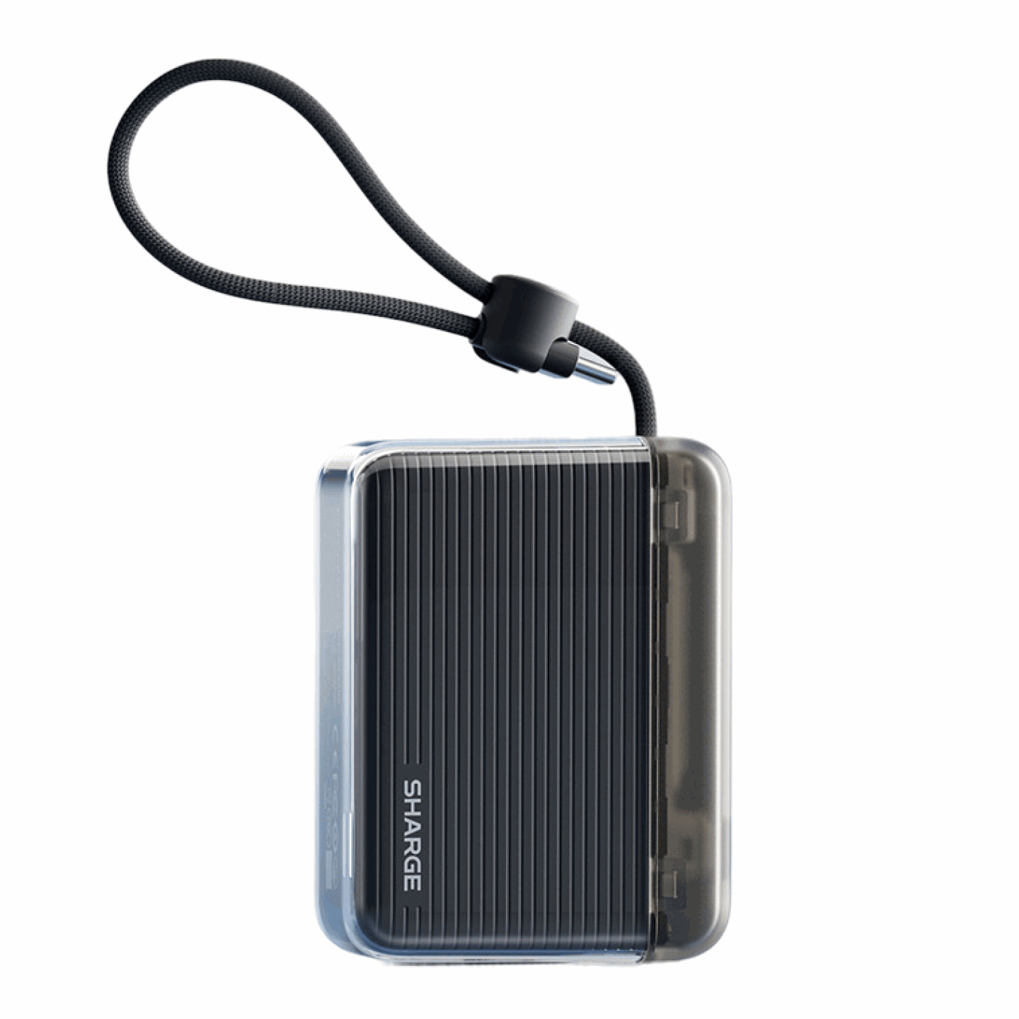 SHARGE Flow Go Powerbank - 22.5W - Black - 10000 mAh Powerbank Sort YDD-SG-SXZDX-HEI