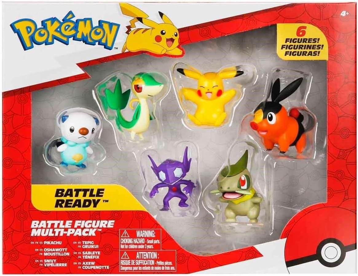 Pokemon - Battle Figure 6 Pack Pokemon 0191726406877