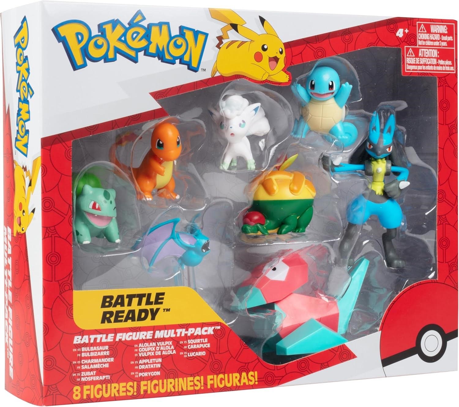 Pokemon Battle Figure 8 Pack Pokemon 0191726382348