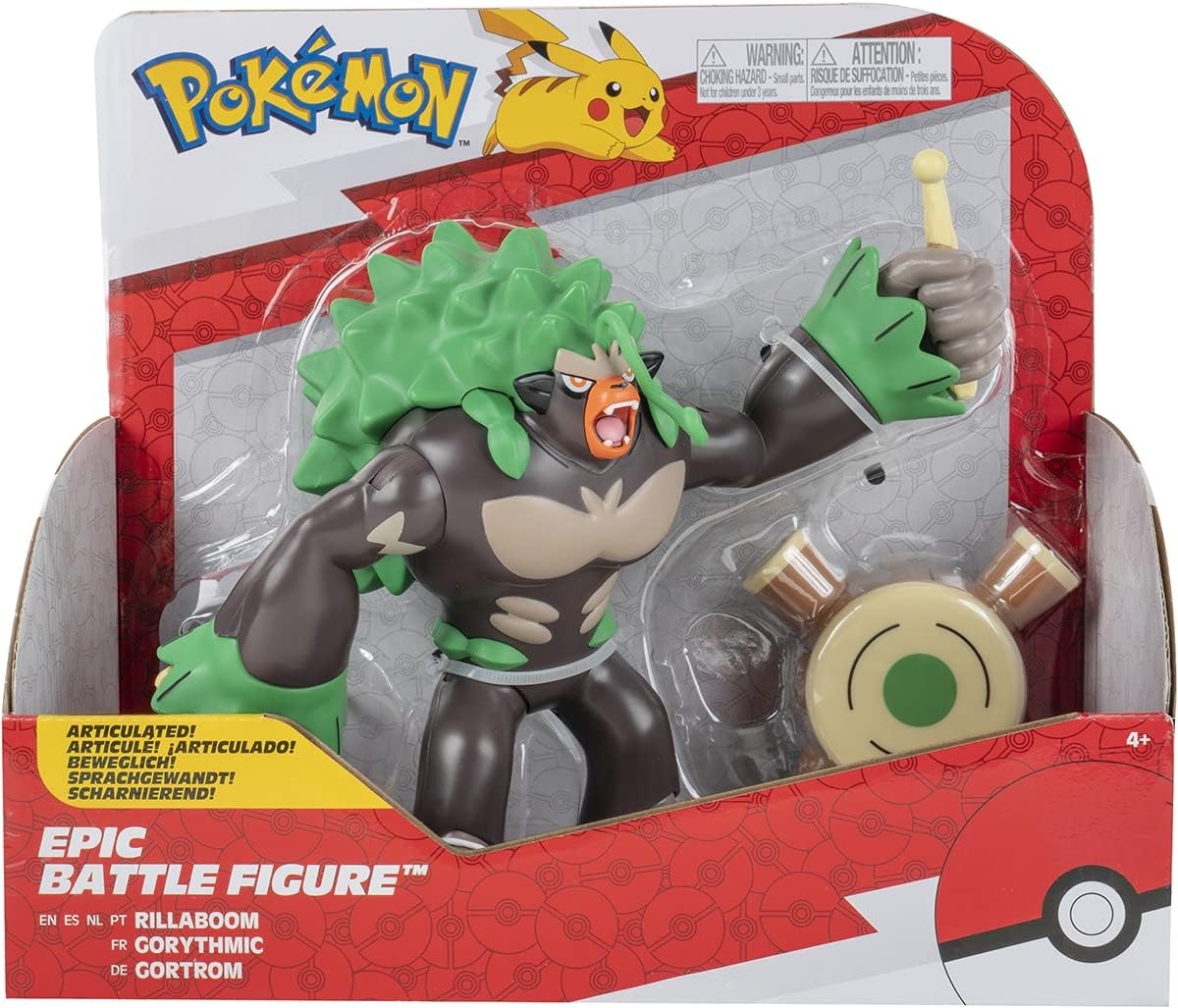 Pokemon Rillaboom 30 cm Pokemon 0889933951647