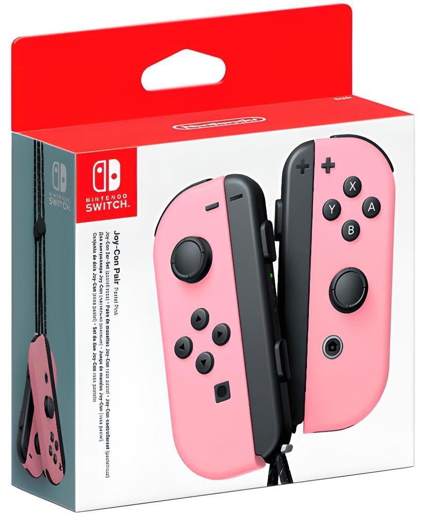 Nintendo Joy-Con Pair Pastel Pink - Wireless Controller - Nintendo Switch
