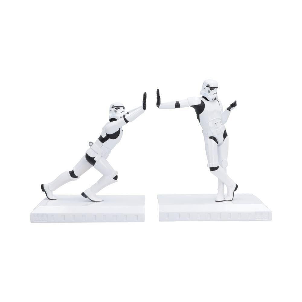 Nemesis Now - Stormtrooper Working Hard Hardly Working Bookends Merchandise B7680C26