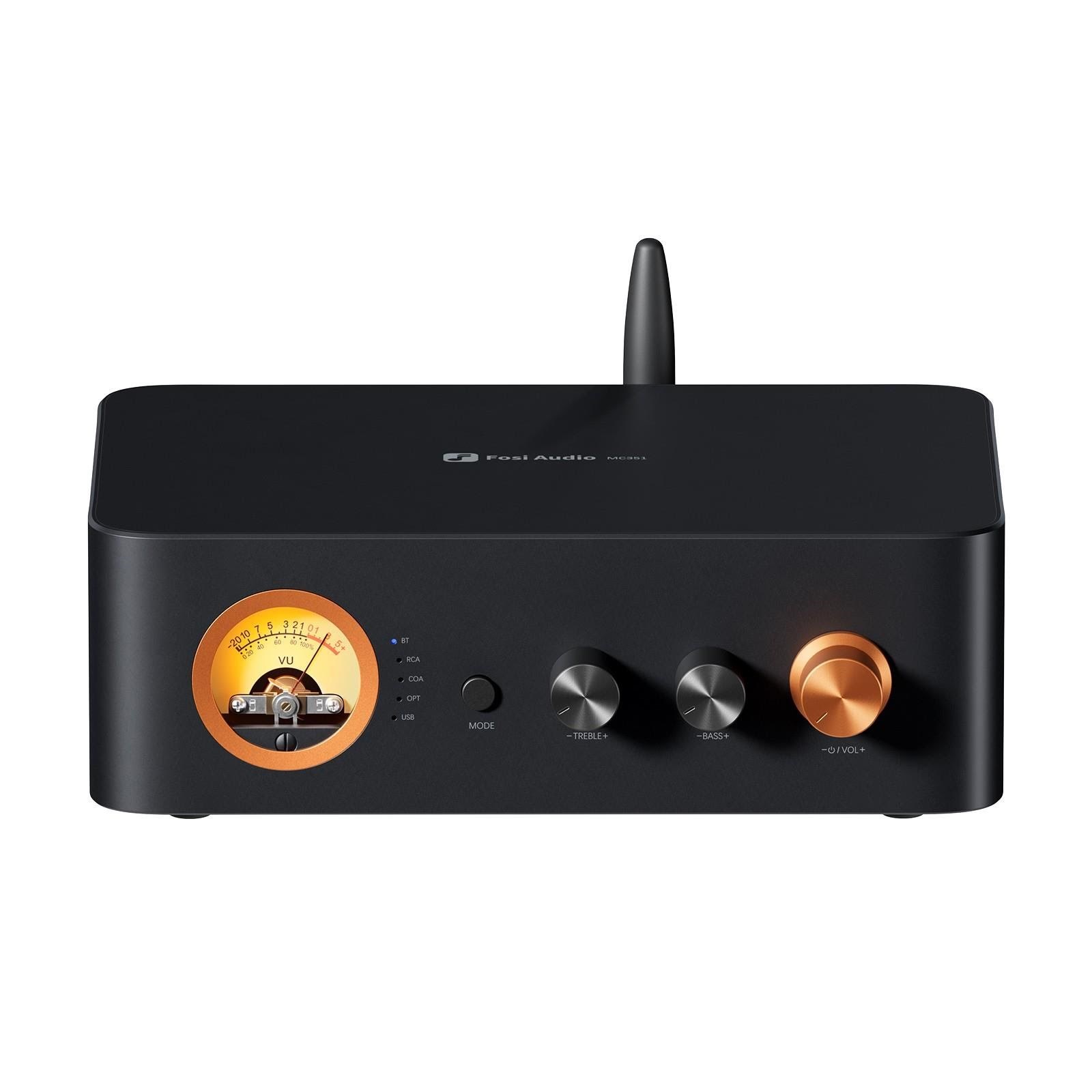 Fosi Audio MC351 Integrated Amp BT DAC - 32V Forstaerker