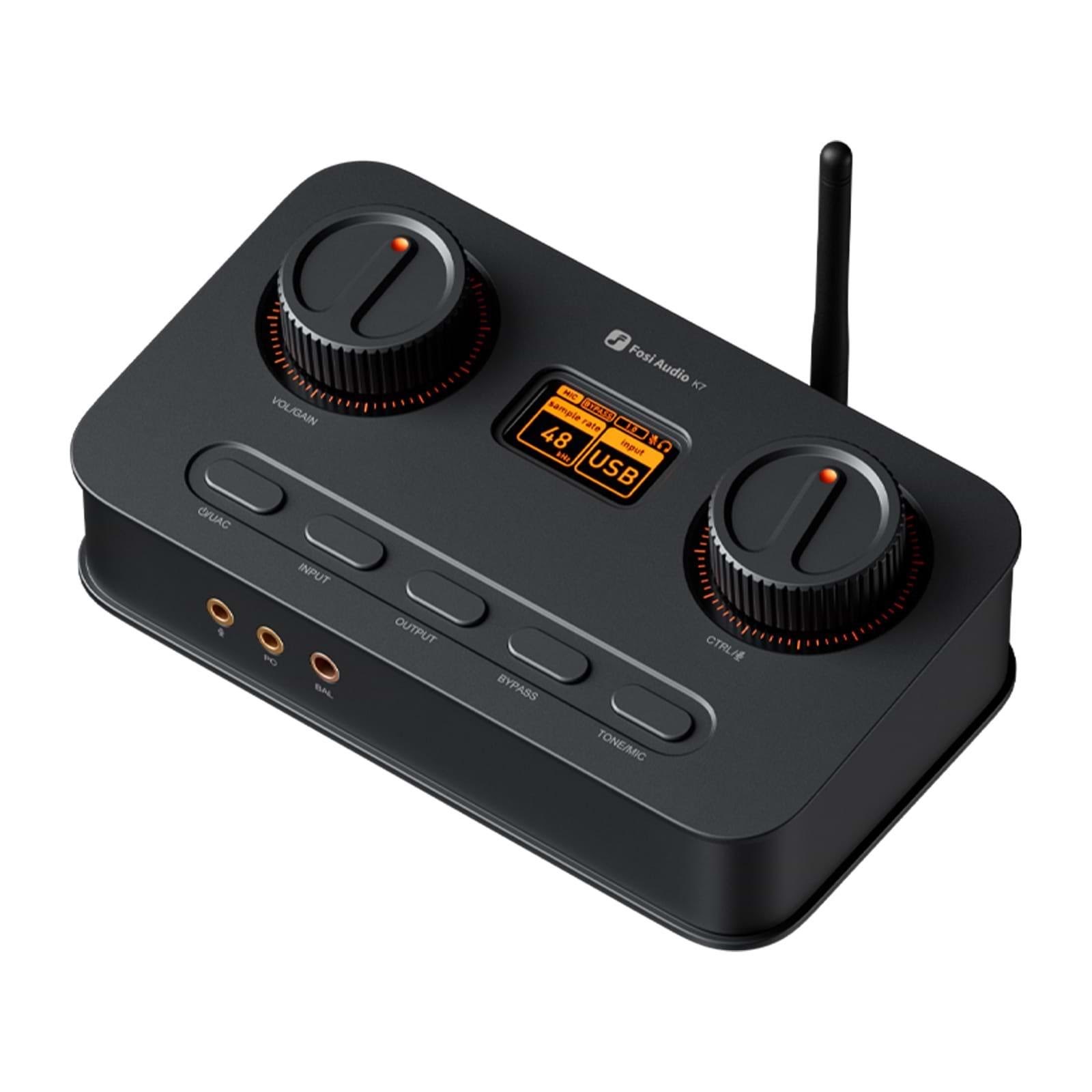 Fosi Audio K7 DAC - Gaming Headphone Amplifier Forstaerker K7DAC