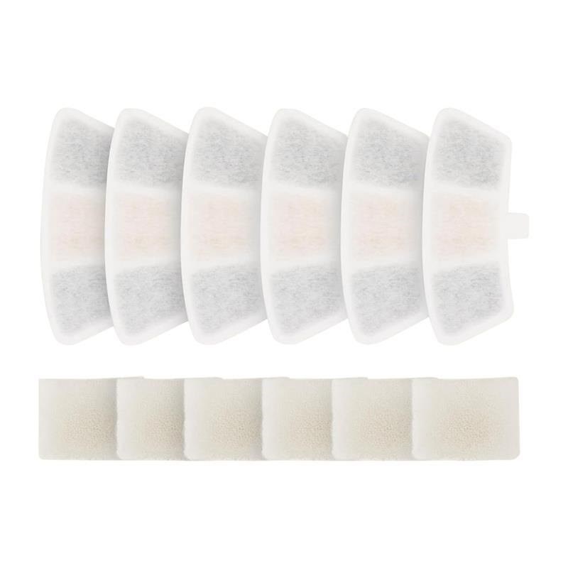 Oneisall PW04 Water Fountain Filters 6 pcs Katteudstyr PW04 filter