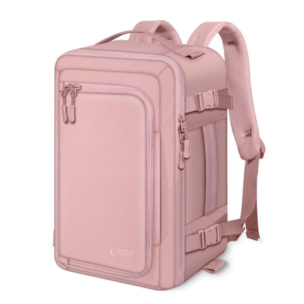 Tech-Protect Defender S50 Backpack for Ryanair & Wizzar - 20L Laptop Bag - Pink Taske 5906302368822