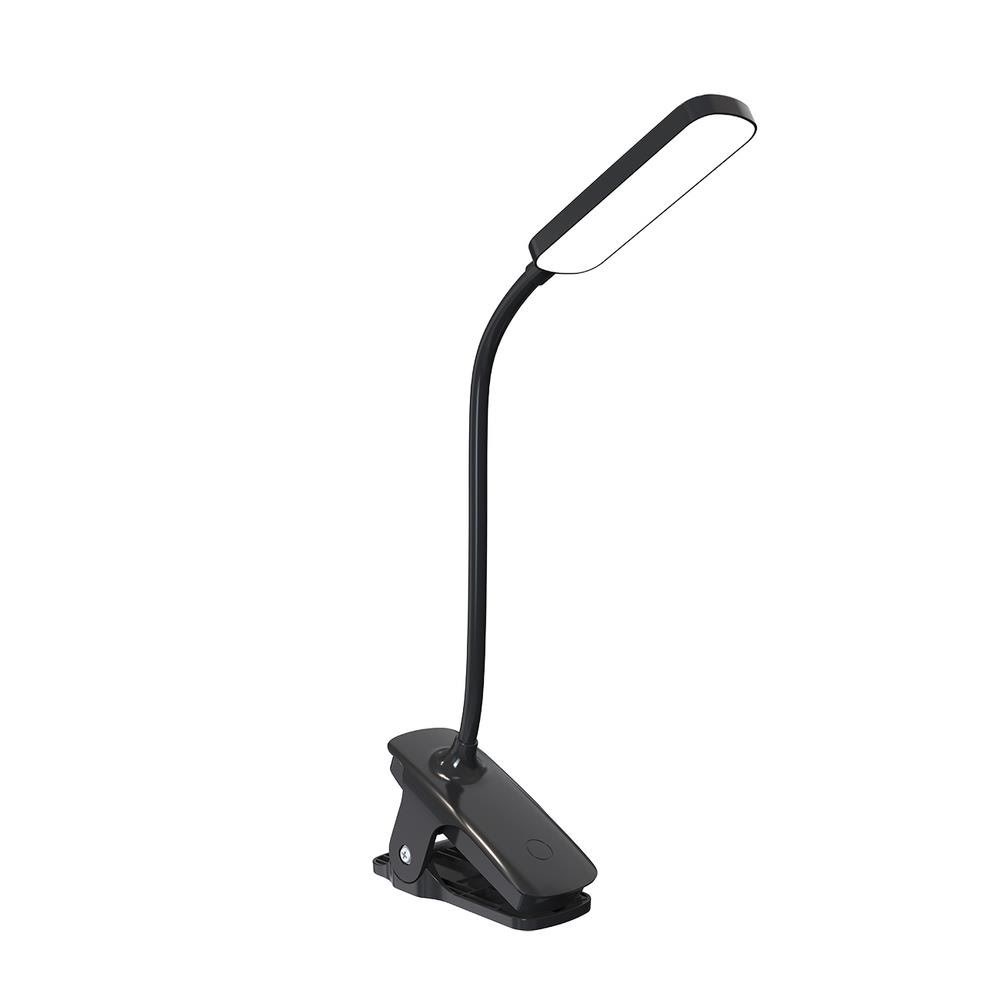 Wozinsky VT-01 Mini LED Reading Lamp with Clip and USB-C Cable 80cm - Black Lampe 5907769388866