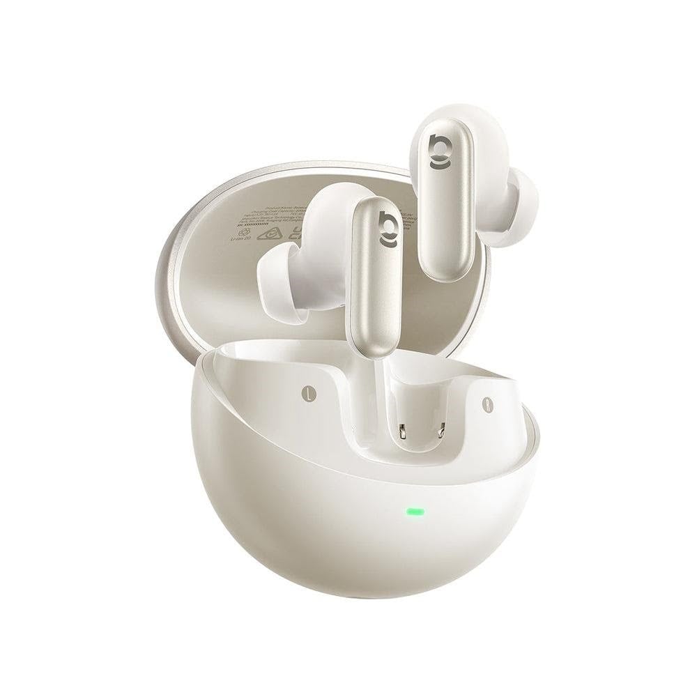 Baseus Inspire XP1 Wireless ANC Headphones - Sound by Bose - Dolby Audio - Milky Way White Hovedtelefoner Og Headset A0010903