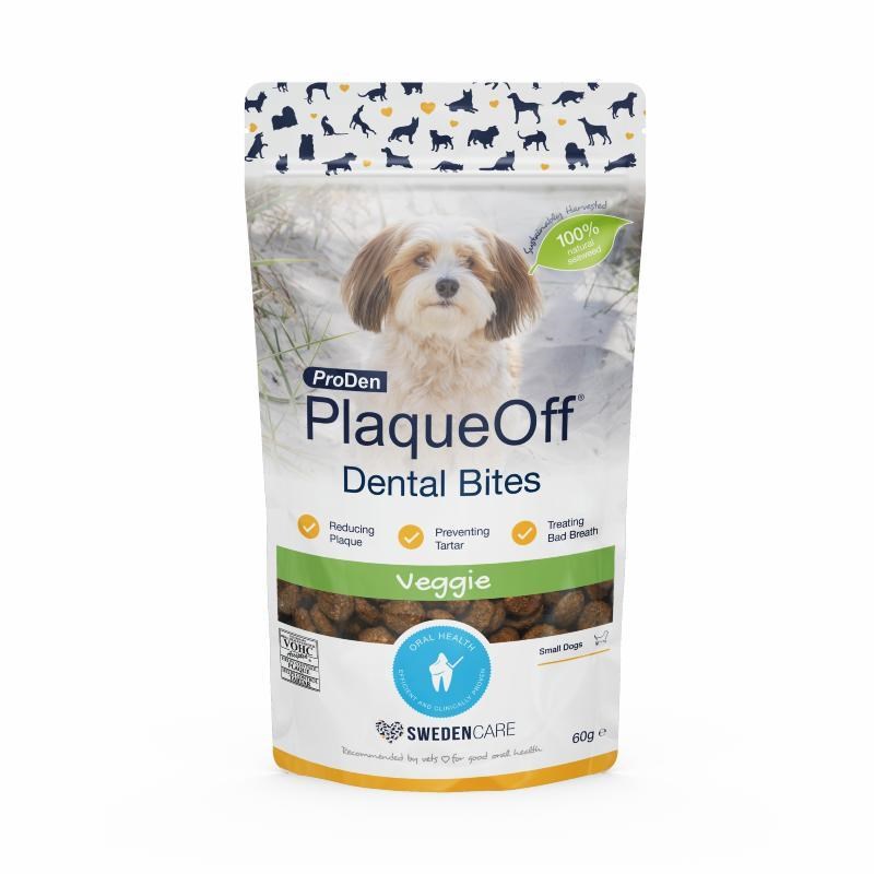 PlaqueOff Dental Bites, 60 g. Hundeudstyr 275388