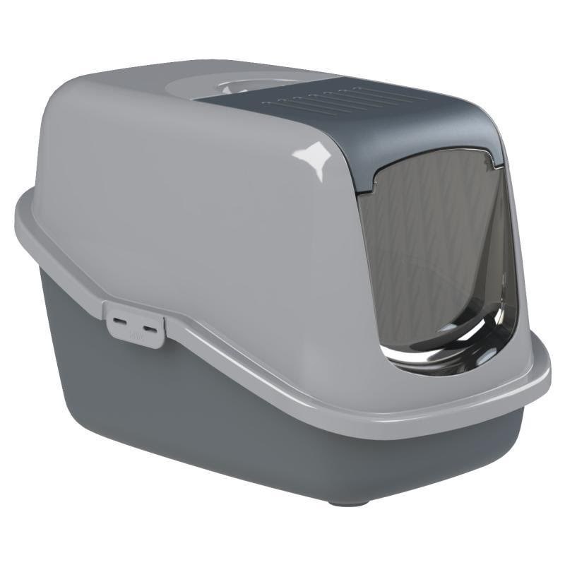 PeeWee EcoHûs kattetoilet, antracitgrå/lysegrå Katteudstyr 274985