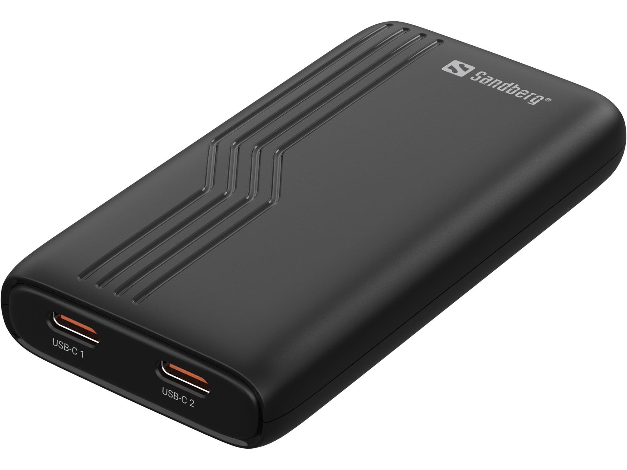 Sandberg 4in1 TravelCharger 65W - Dual USB-C | World Adapters Oplader Til Bærbar 441-77