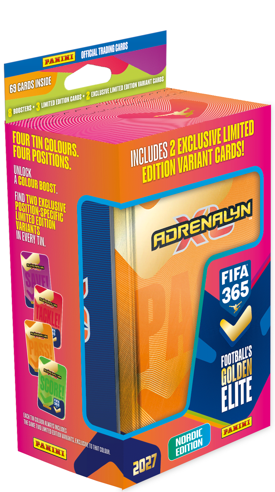 Panini FIFA 365 AdrenXL 2027 Mega Tin - assorted