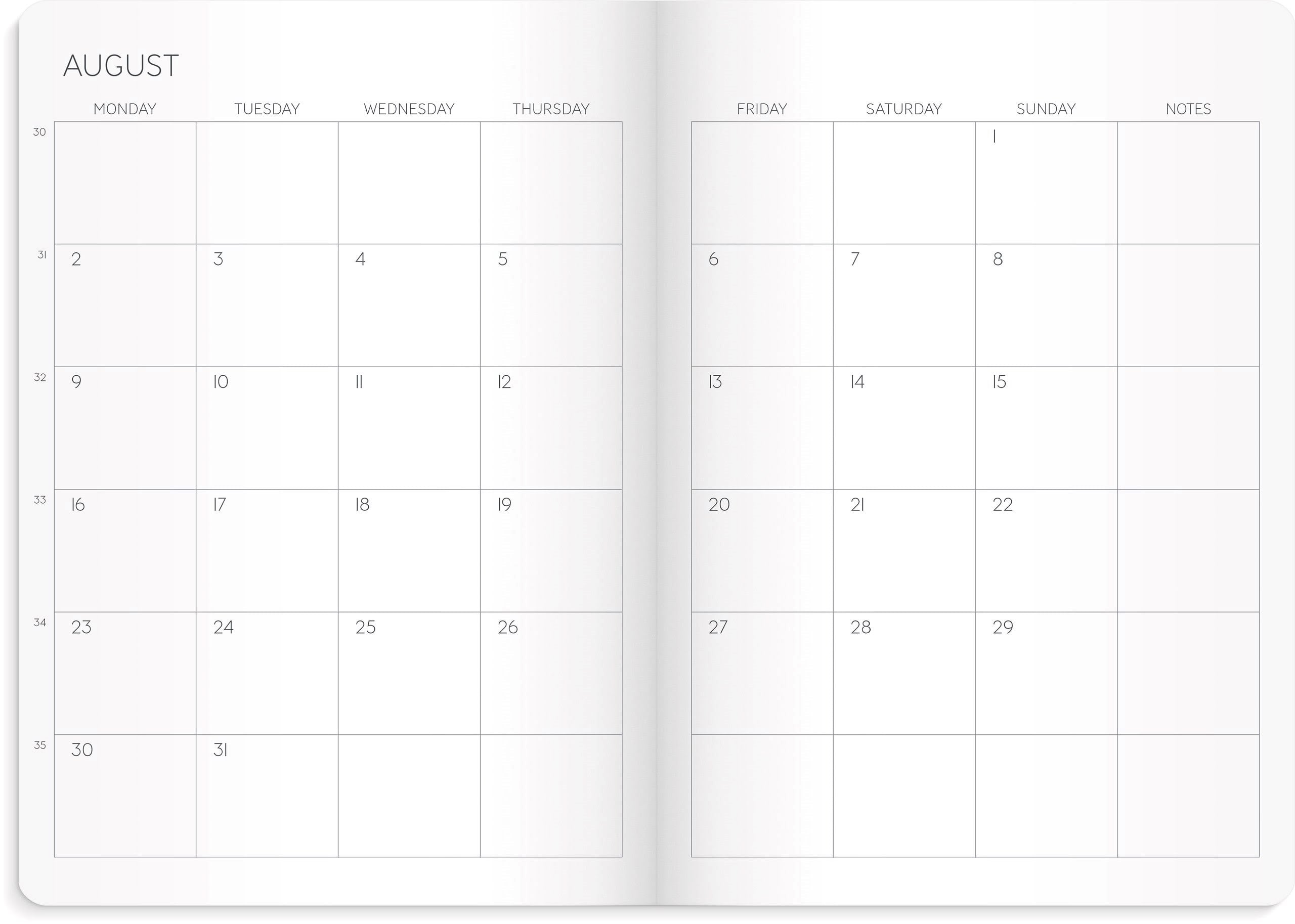 Burde Calendar 2027 Monthly Planner A5 Kalender 93106127