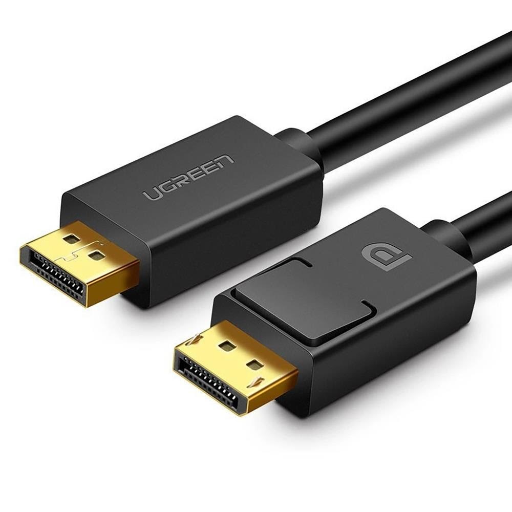 UGREEN DP102 DP 1.2 / DP 1.2 4K Cable - 3m - Black Skærmkabel 10212