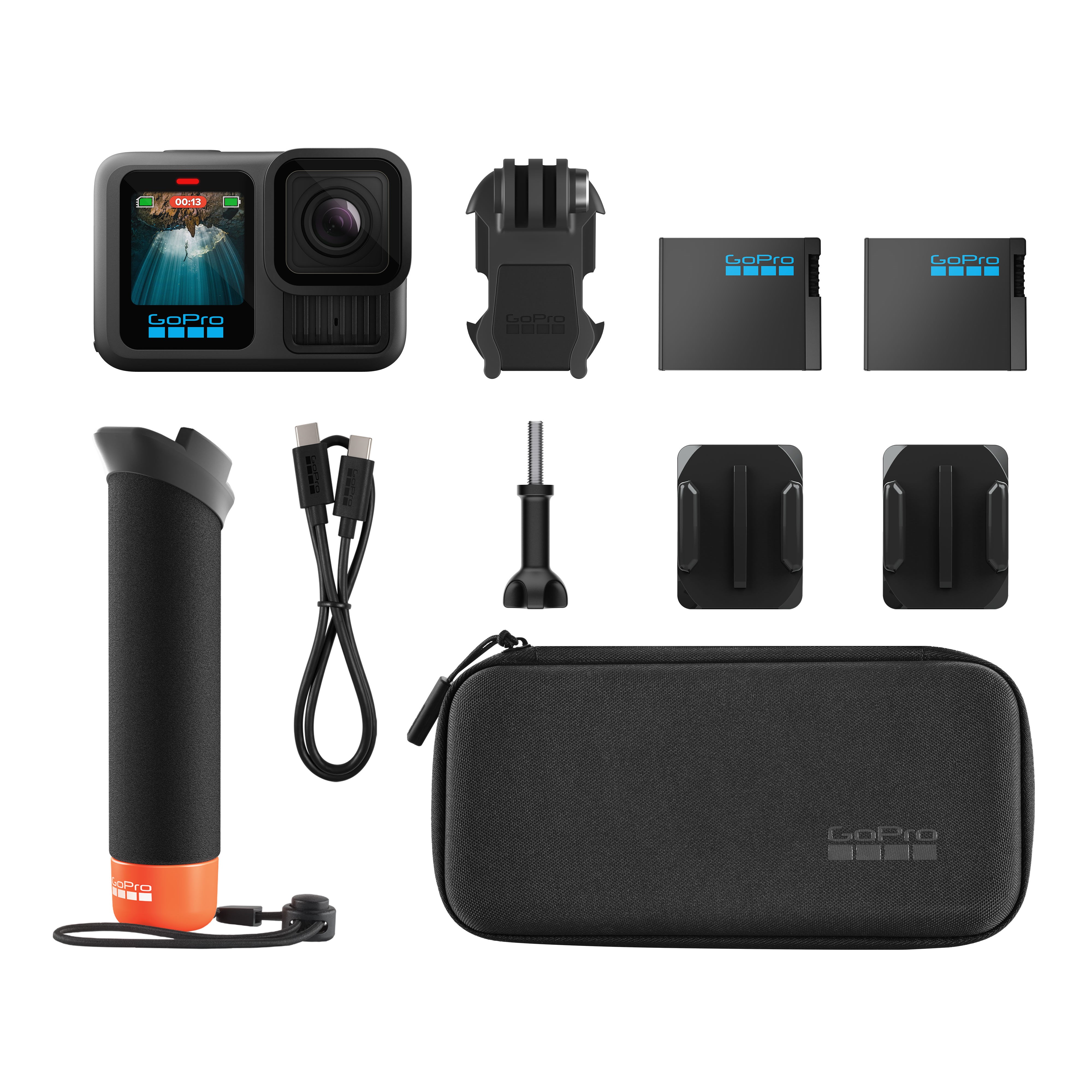 GoPro HERO13 Black Accessory Bundle (2026) Action Kamera Sort CHDRB-130-RW