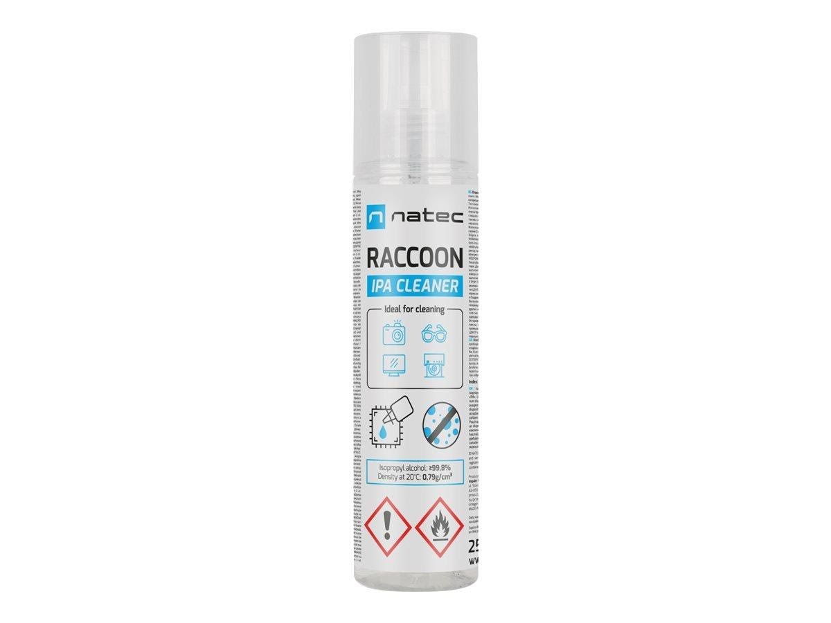 Natec Raccoon - cleaning spray for hardware Kabel Organisering Transparent NSC-2450