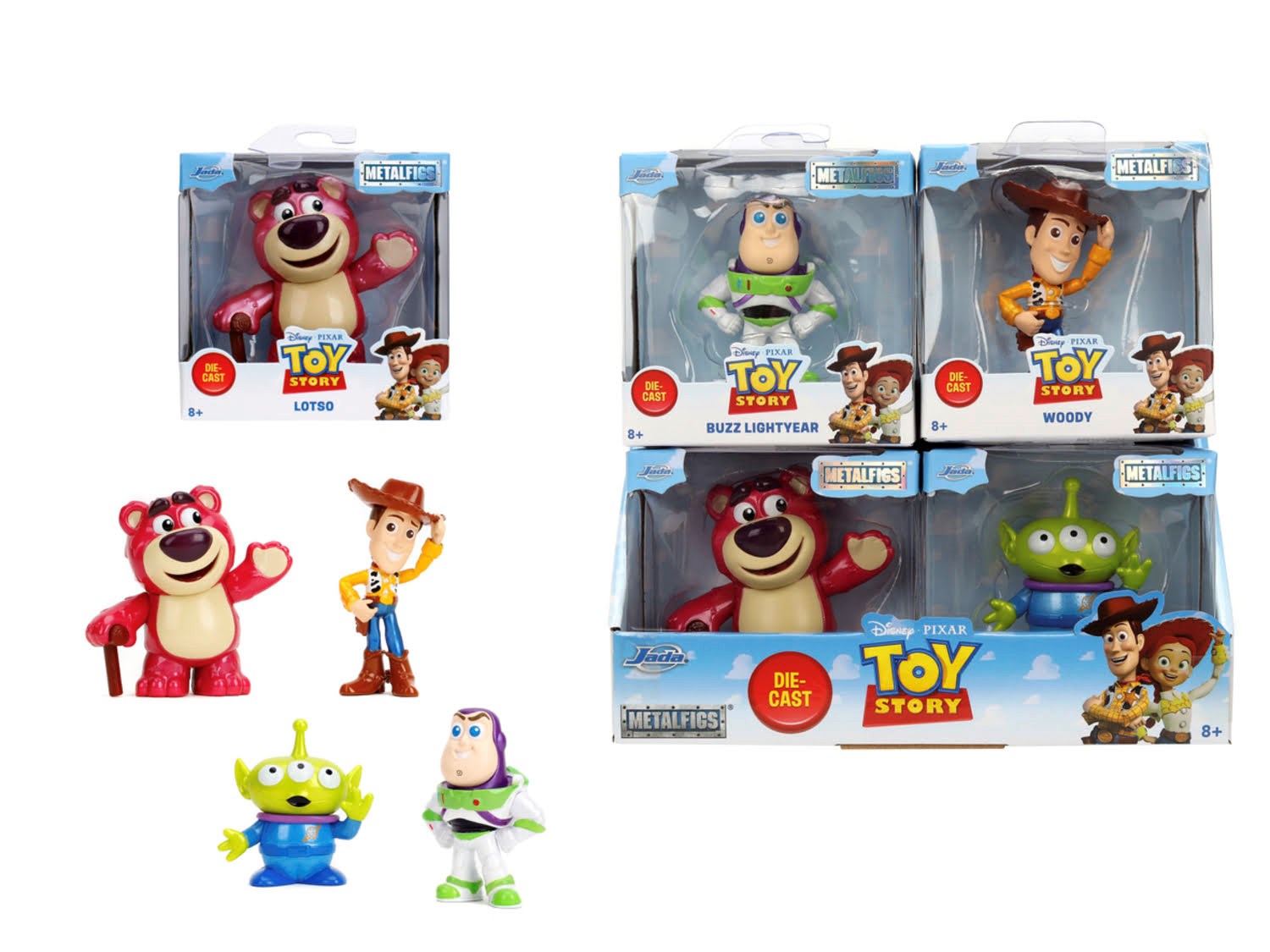 Jada Toys - Toy Story figurer 2.5", Wave 1 Merchandise 253150001