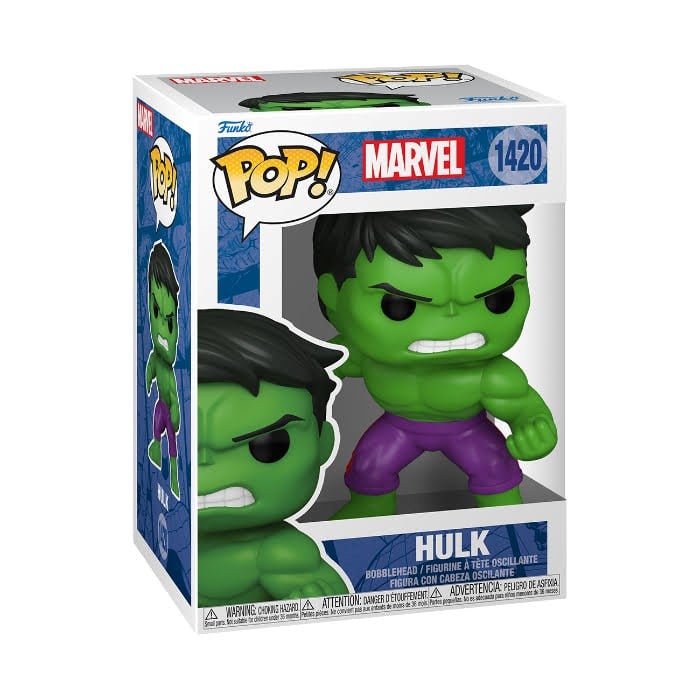 Funko! - Funko POP Vinyl Marvel Hulk Merchandise 82498