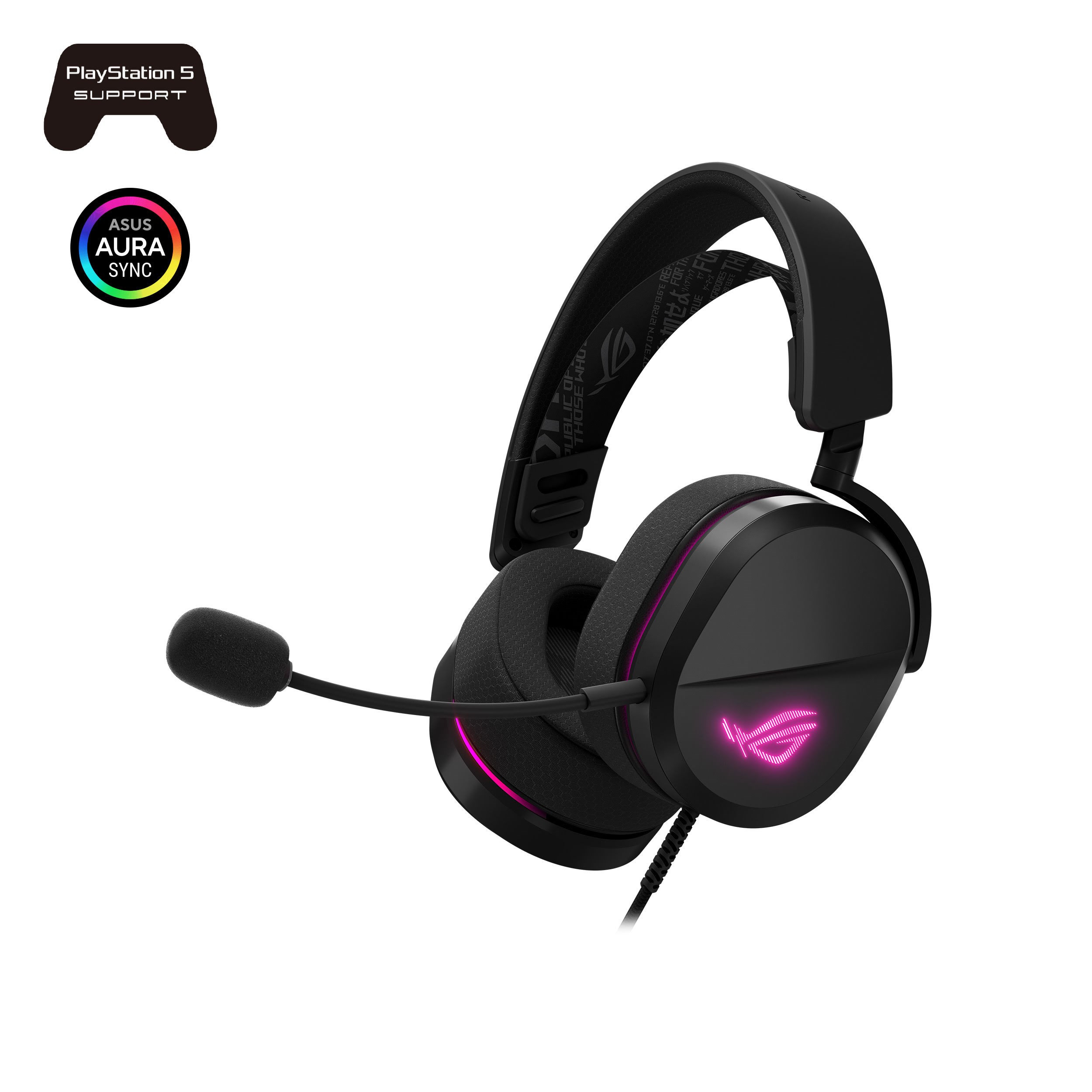 ASUS ROG Pelta Core - Black Hovedtelefoner Og Headset Sort 90YH04E0-BHUA00