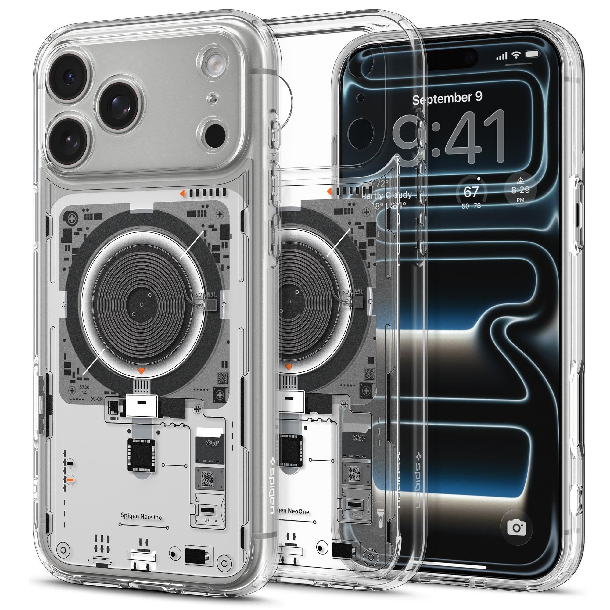 Spigen Ultra Hybrid MagSafe - neo one - iPhone 18 Pro/17 Pro Mobilcover ACS12166