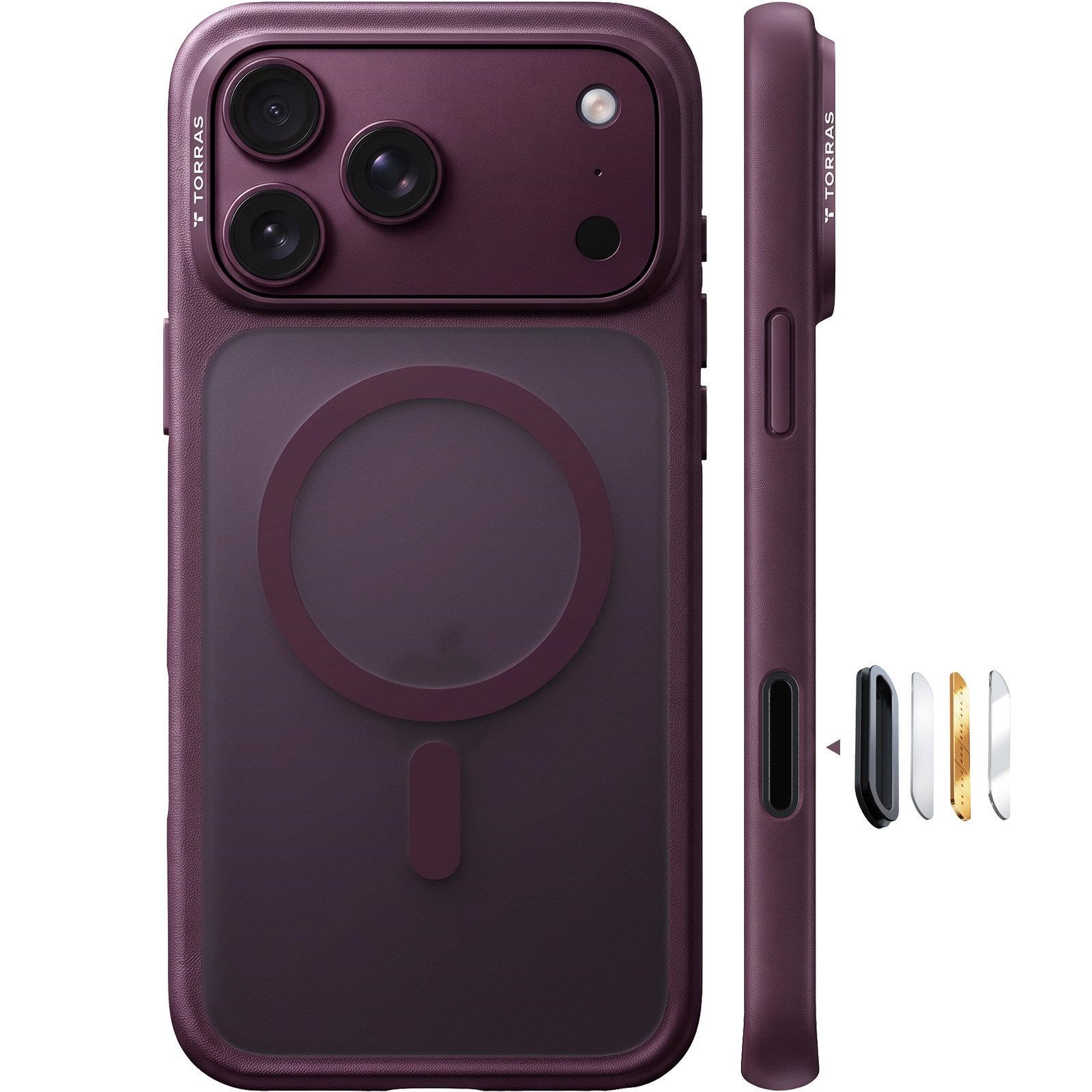 Torras Guardian-Mag - purple - iPhone 18 Pro Max Mobilcover X00RP43B18028