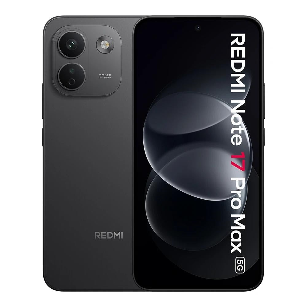 Xiaomi Redmi Note 17 Pro Max 5G 256GB/8GB - Black Mobiltelefon Sort MZB0P2REU