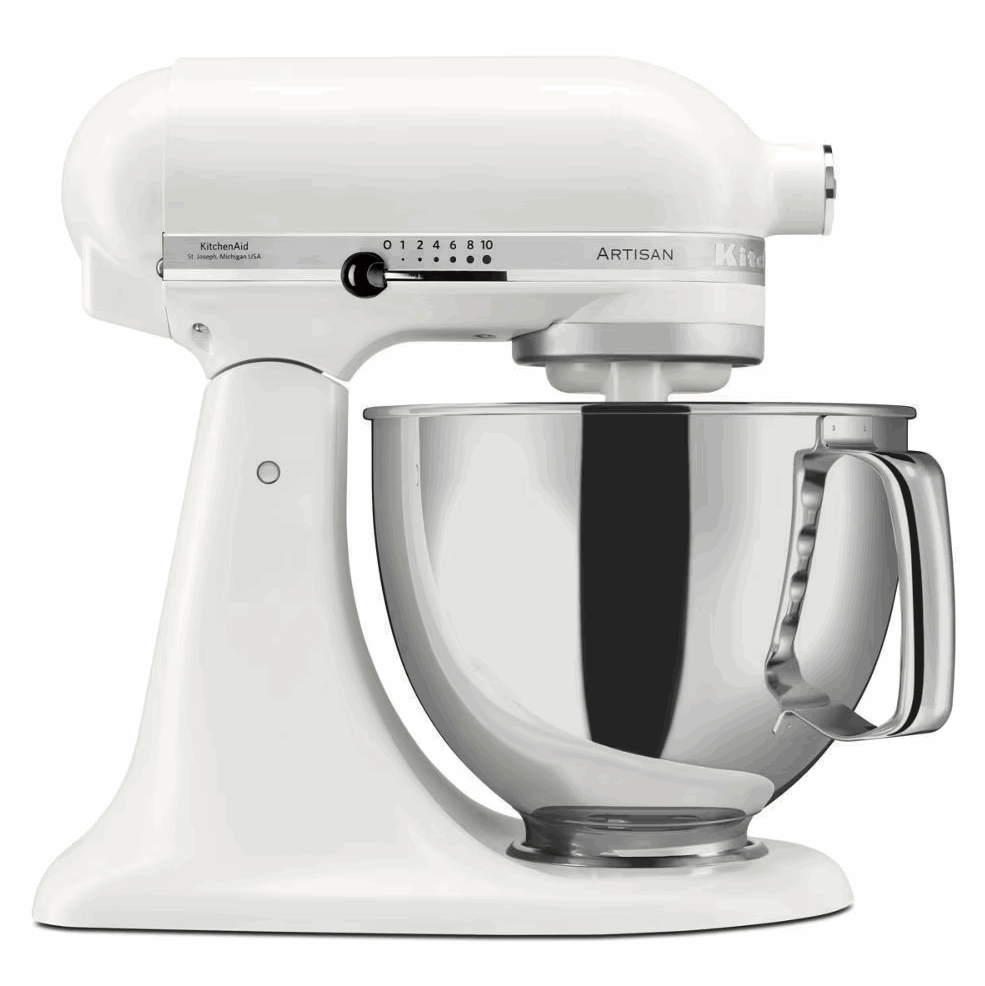 KitchenAid Køkkenmaskine 5KSM175PSEPL Artisan 4.8 L - Porcelain white Køkkenmaskine