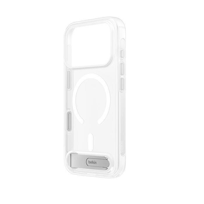 Belkin SheerForce Clear Series Magnetic Case + Kickstand - iPhone 18 Pro/17 Pro - Clear Mobilcover MSA076hqCL