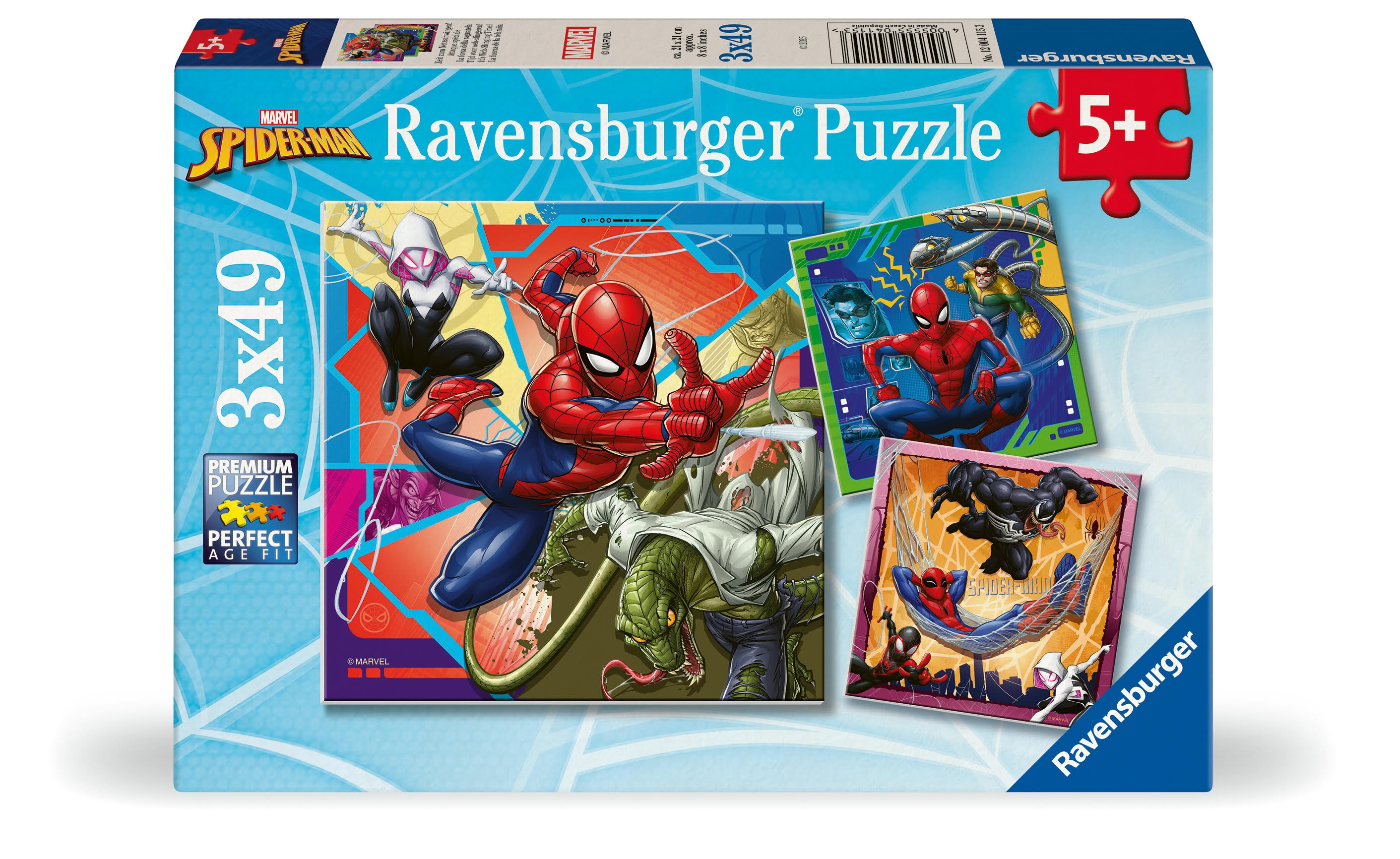 Ravensburger Marvel Spider Man 3x49 brikker