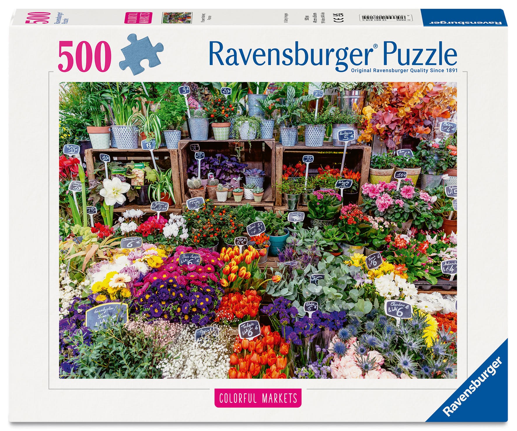 Ravensburger Blomstermarked, Frankrig 500p