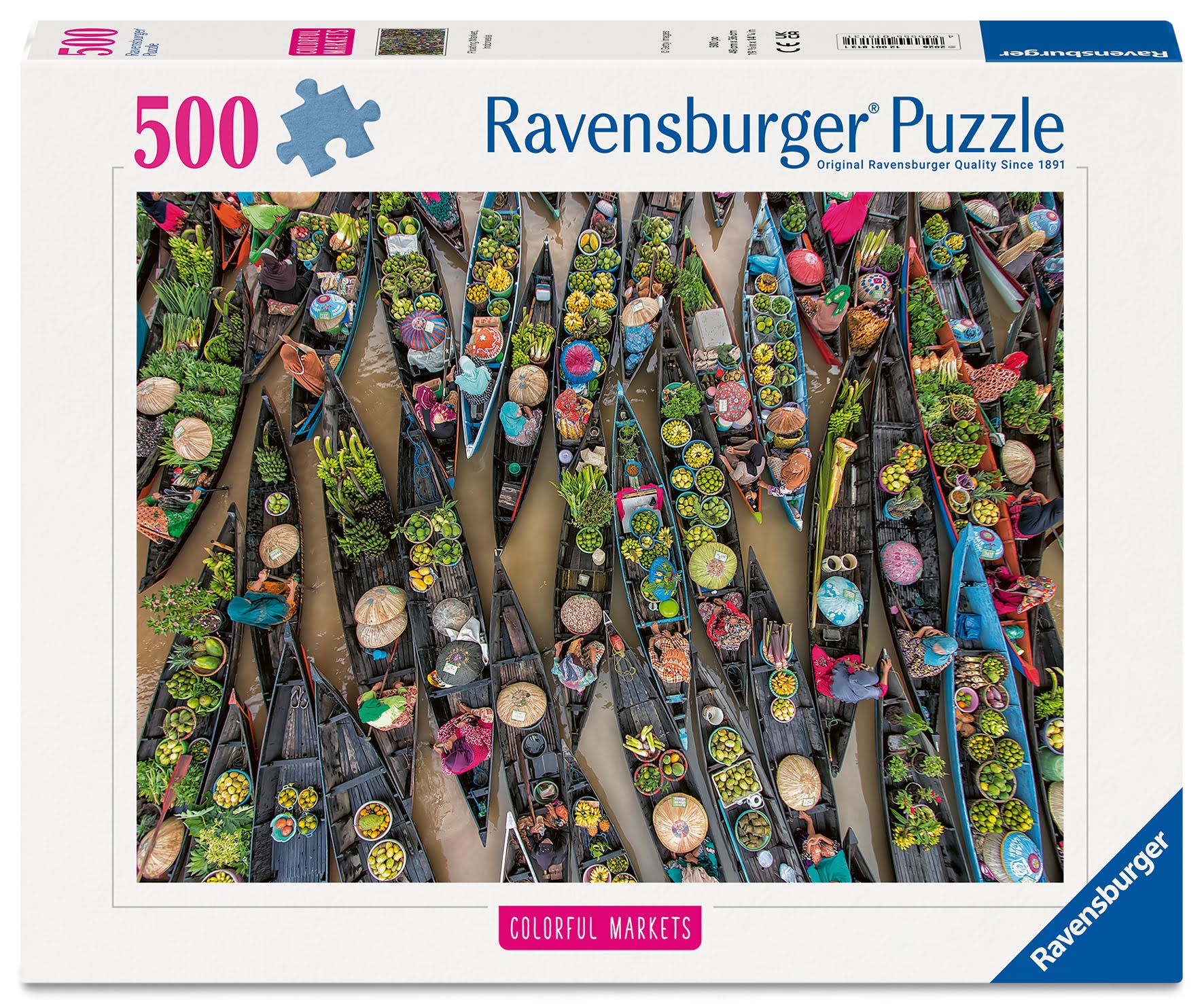 Ravensburger Flydende marked, Indonesien 500p
