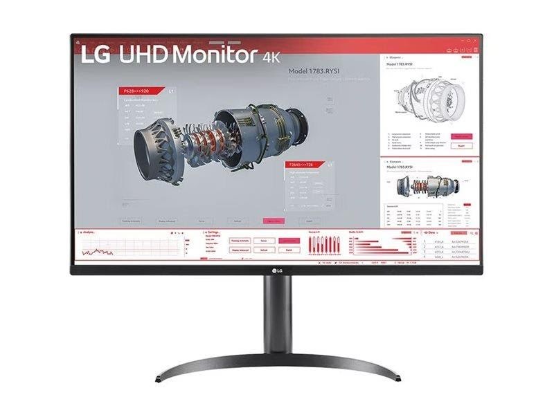 32" LG 32BR55UK-B - LED monitor - HDR Computerskærm Black 32BR55UK-B.AEU