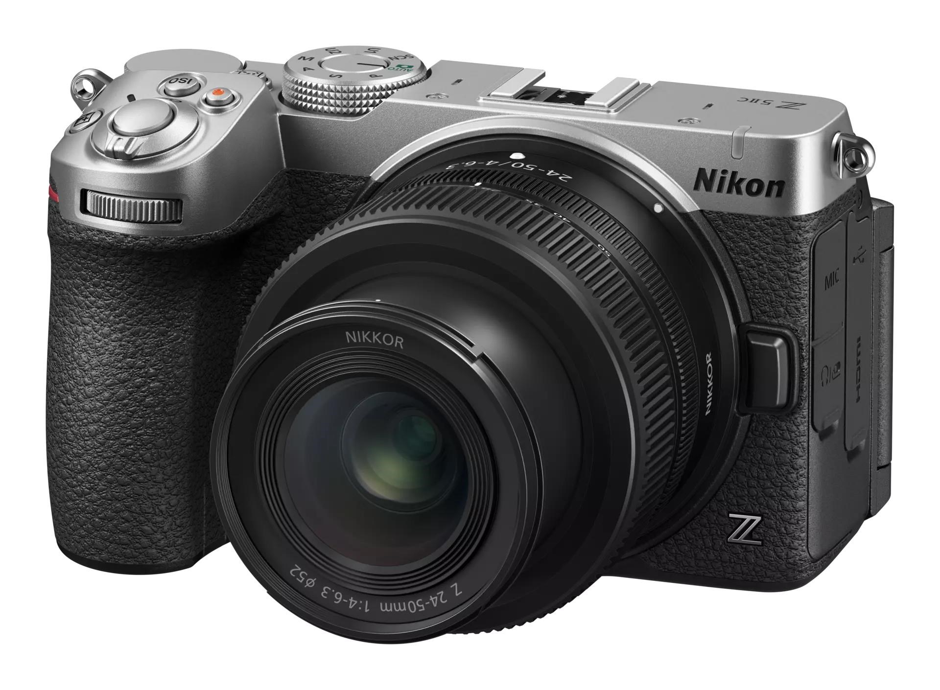 Nikon Z5IIC Silver + 24-50mm f/4-6.3 Kamera Sølv VOA223K001
