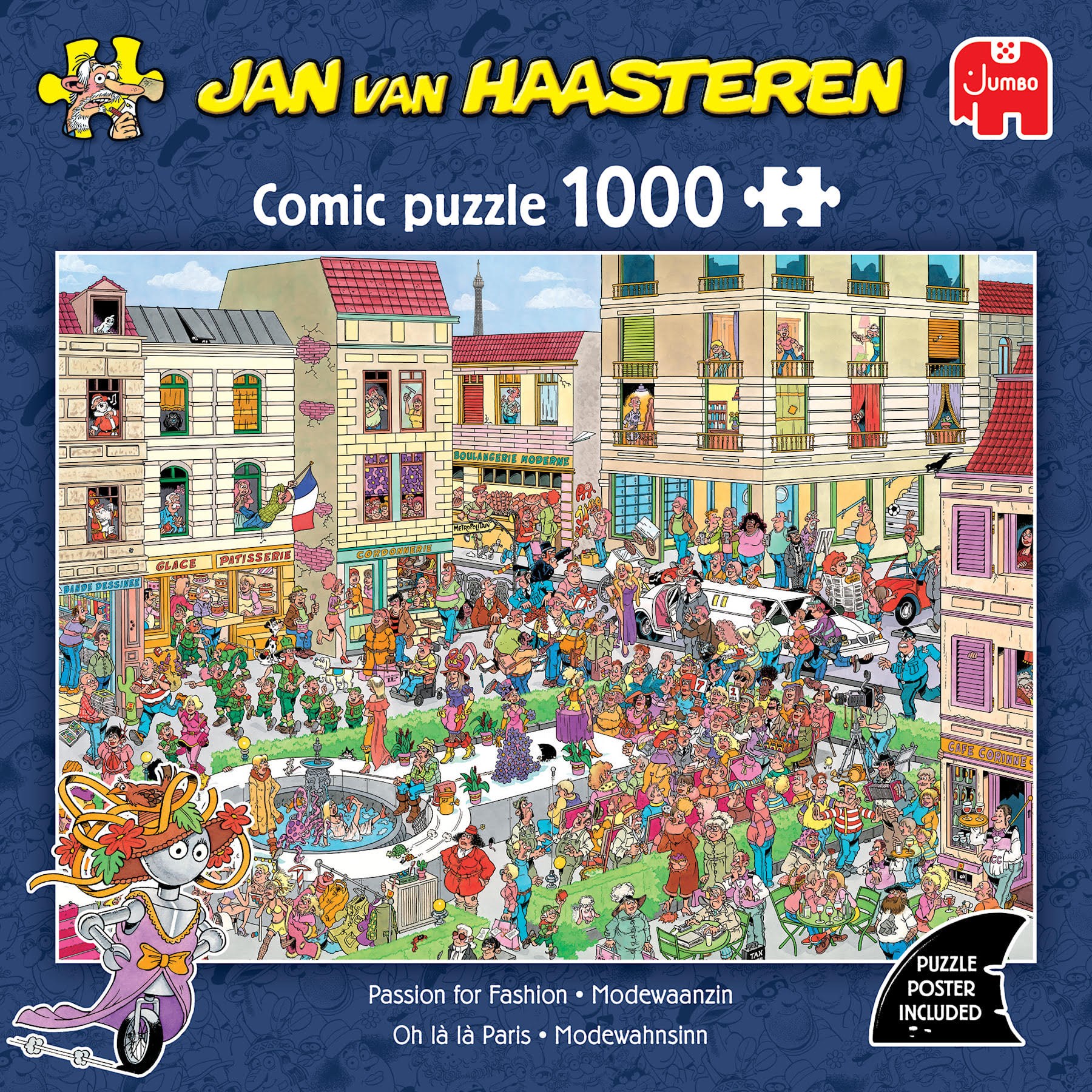 Jan van Haasteren Passion for Fashion (1000) Puslespil 707-1110100884