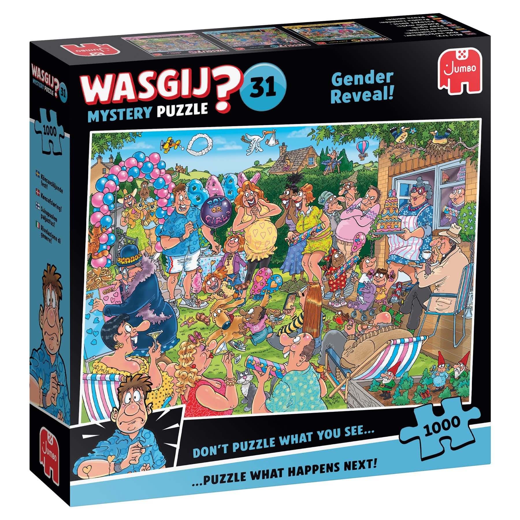 Wasgij Mystery 31 Gender Reveal! (1000)