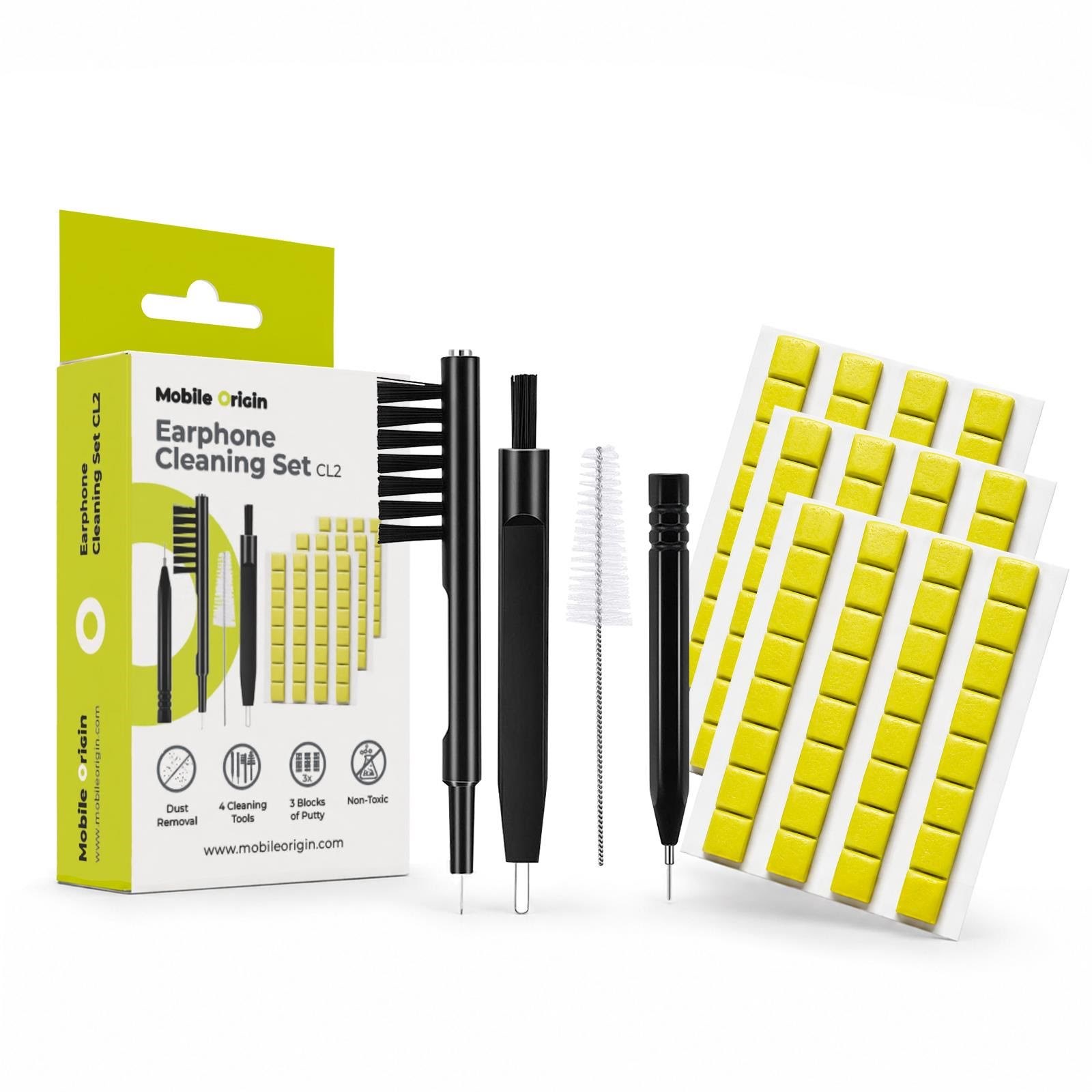 Mobile Origin CL2 Earphone Cleaning Set Mobil Tilbehør MO-ECS-CL2