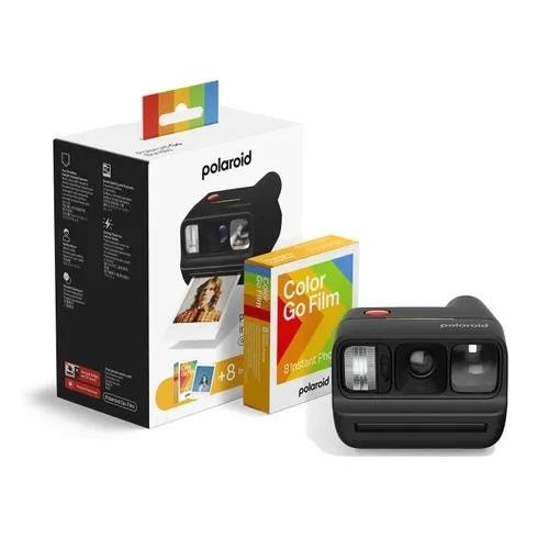 Polaroid Go Gen 3 + Color Film Bundle - Sort Kamera 6649