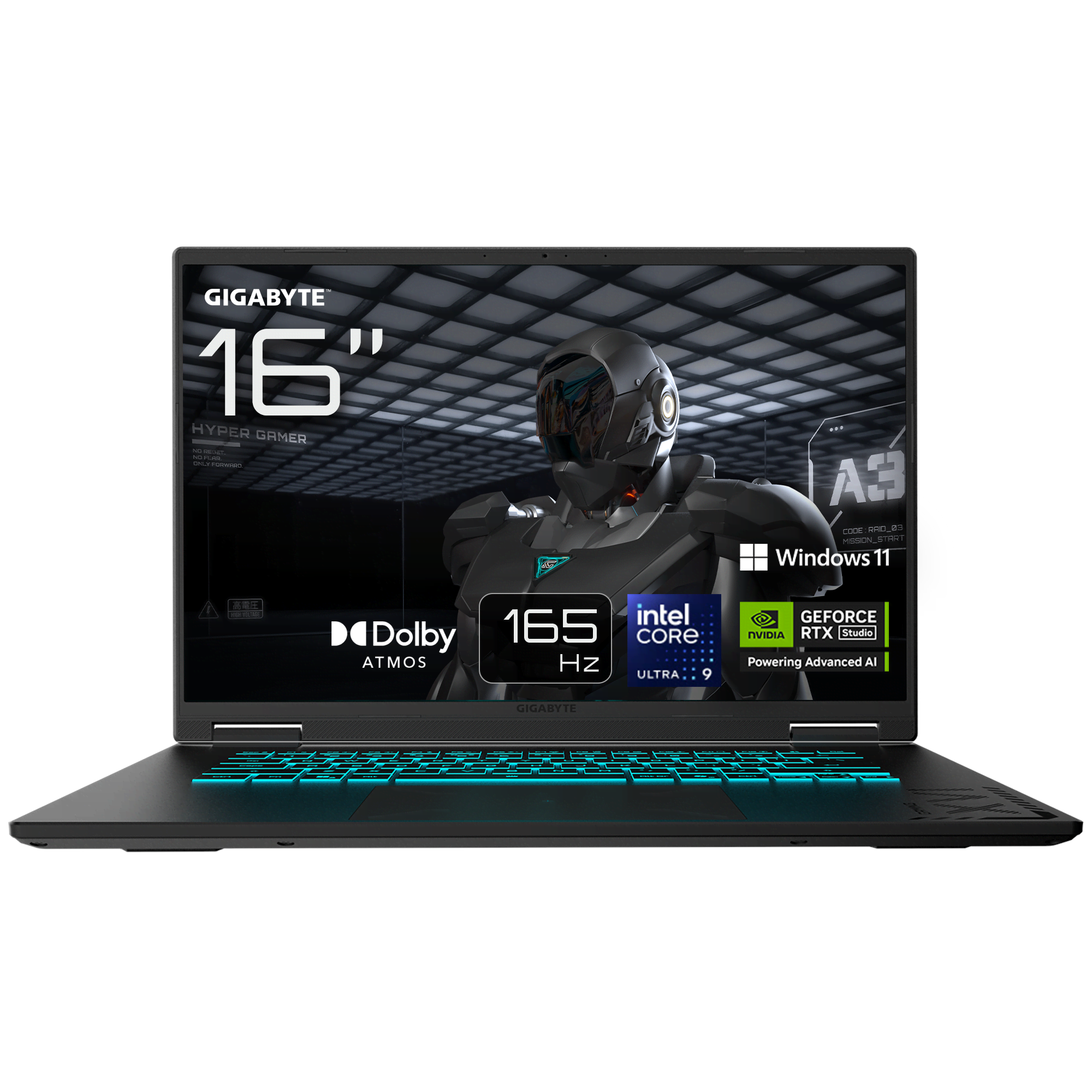 GIGABYTE GAMING A16 EWH (FHD) Bærbar GAMING A16 EWHS3NEC94SH