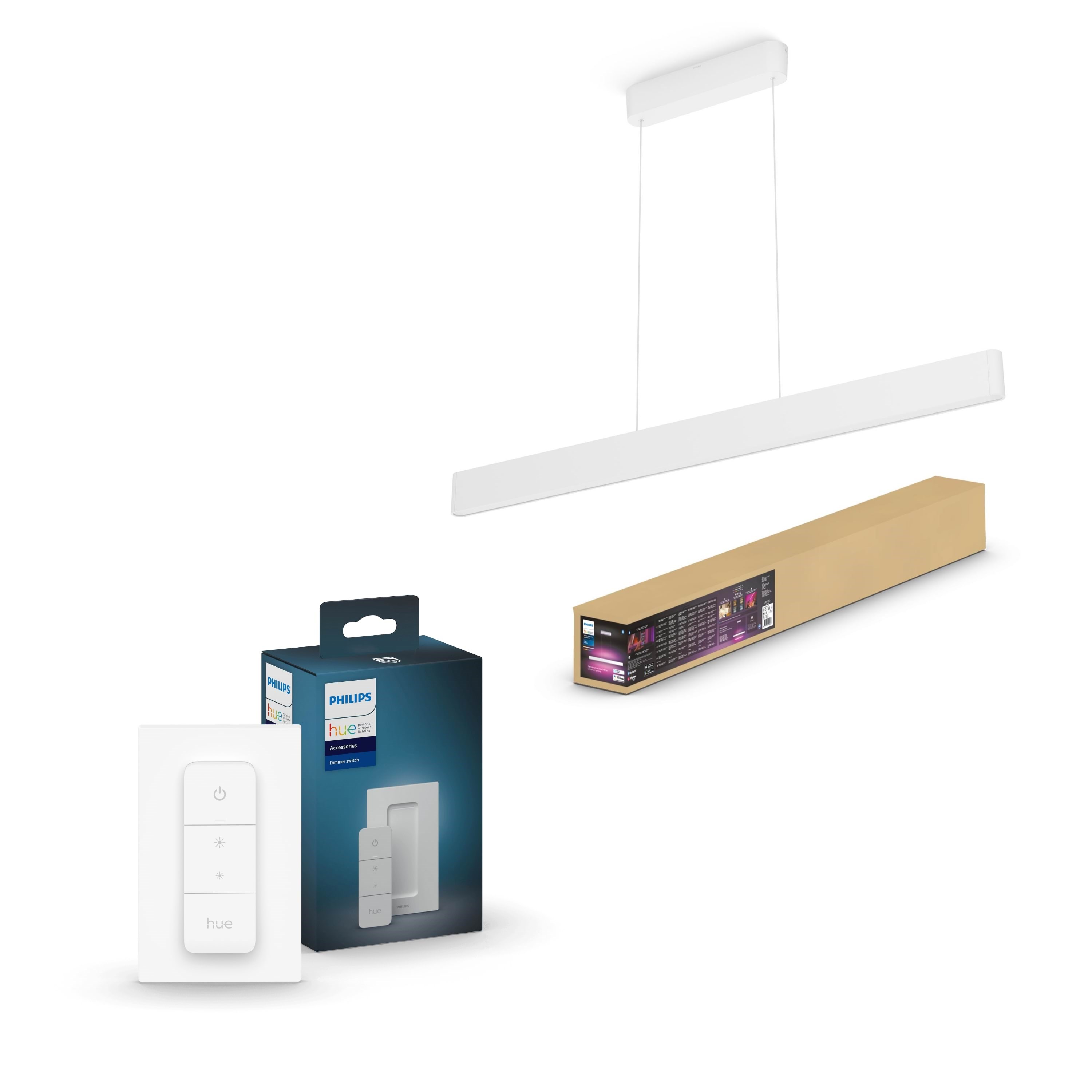 Philips Hue Ensis Hvid + Dimmer Switch V2 Smart Home 8500643
