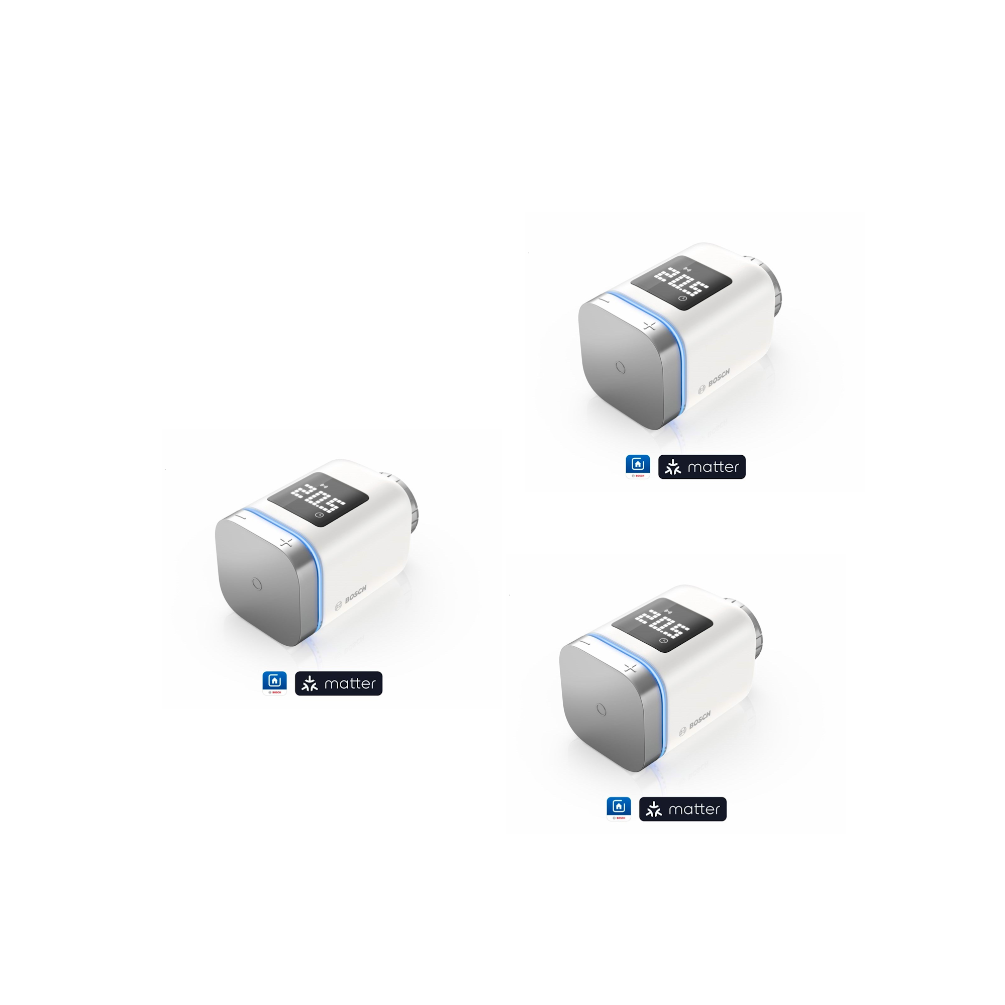 Bosch Smart Home Termostat, 3-pak Smart Home 8500961