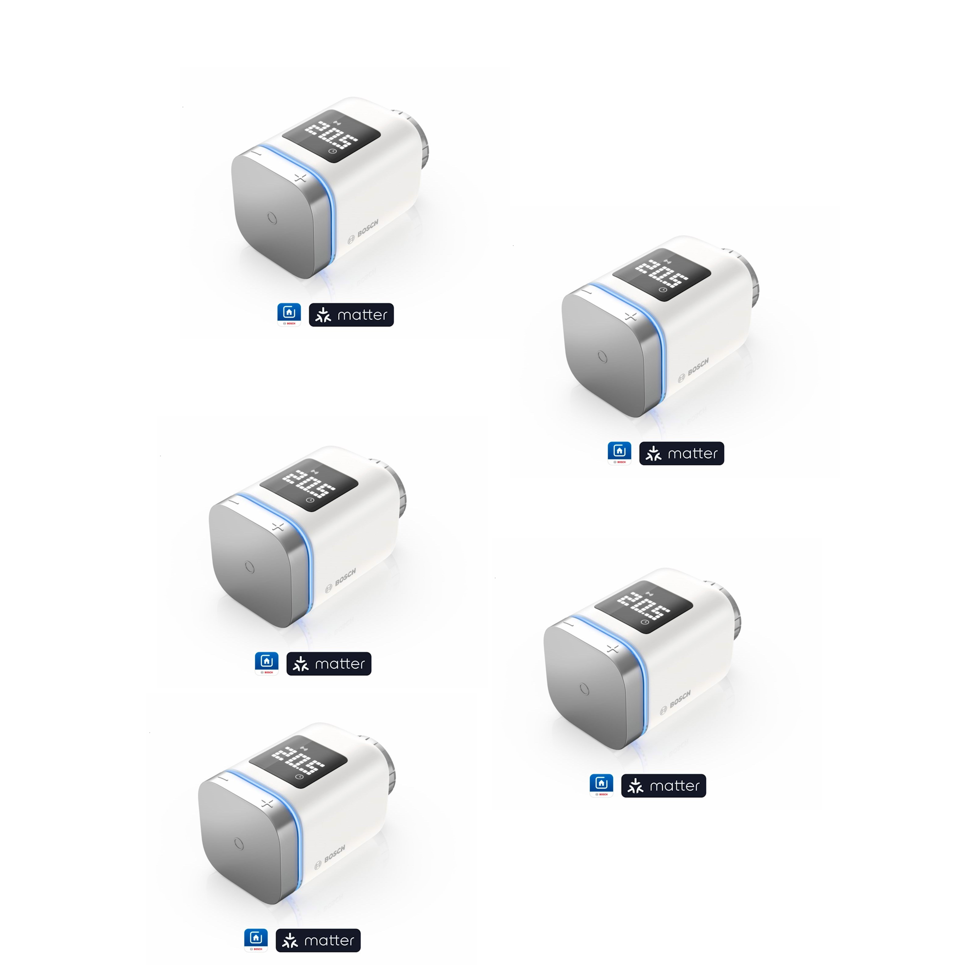 Bosch Smart Home Termostat 5-pak Smart Home 8500962