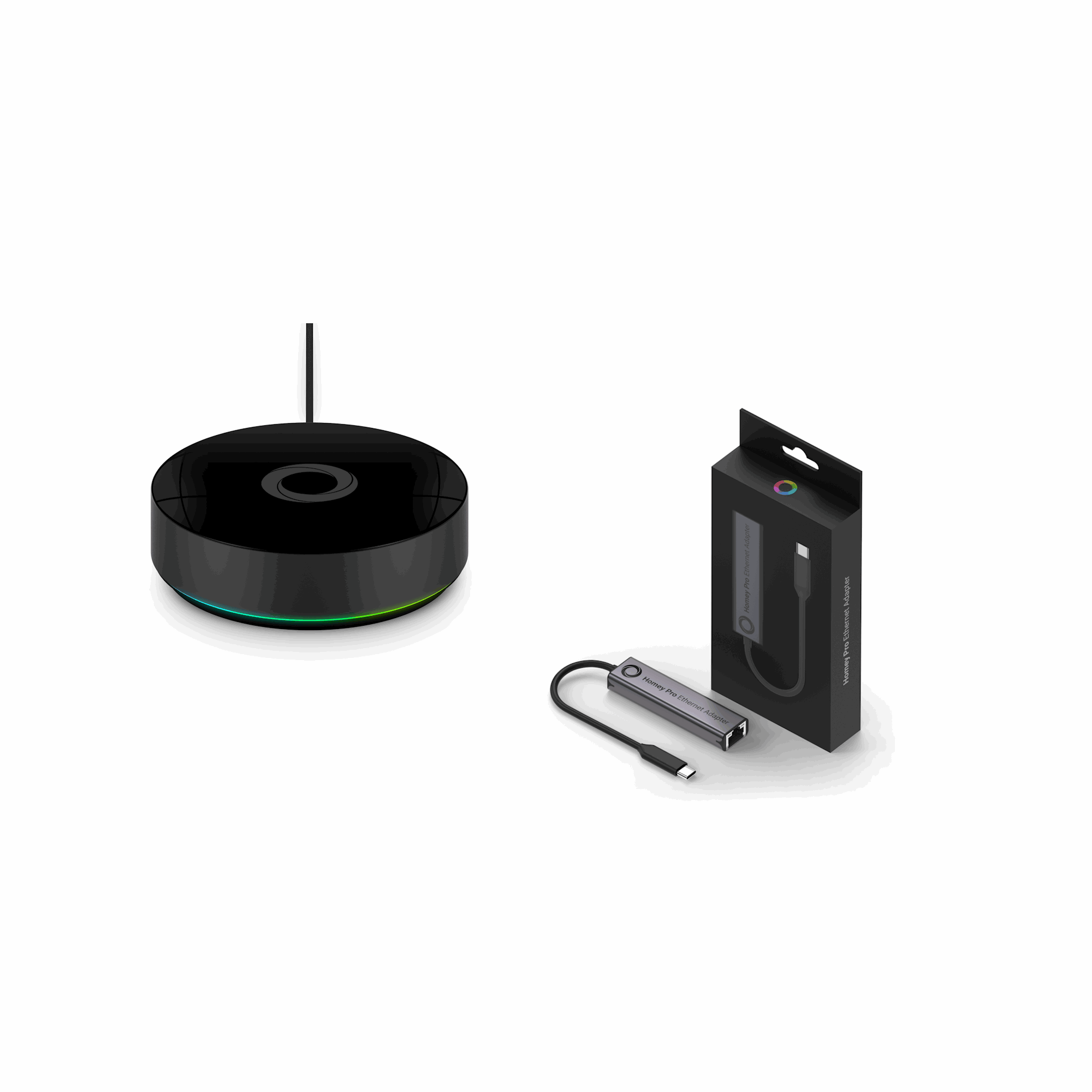 Homey Pro (2026) + Ethernet Adapter Smart Home 8501013