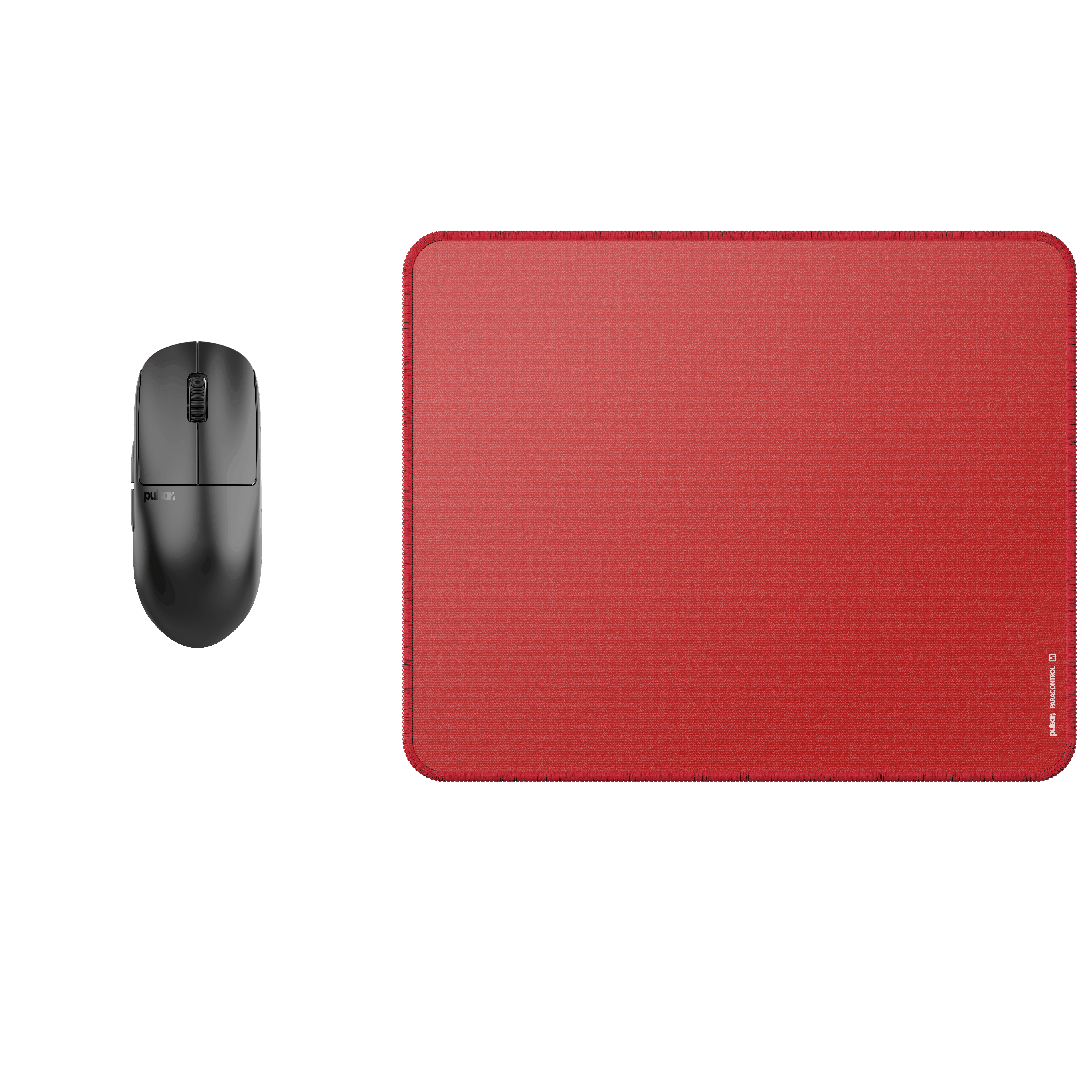 Pulsar Bundle - X2H v3 Mini Black + ParaControl Medium v2 Mousepad - Gaming Mus - Optisk - 6 knapper - Sort Mus 8501022