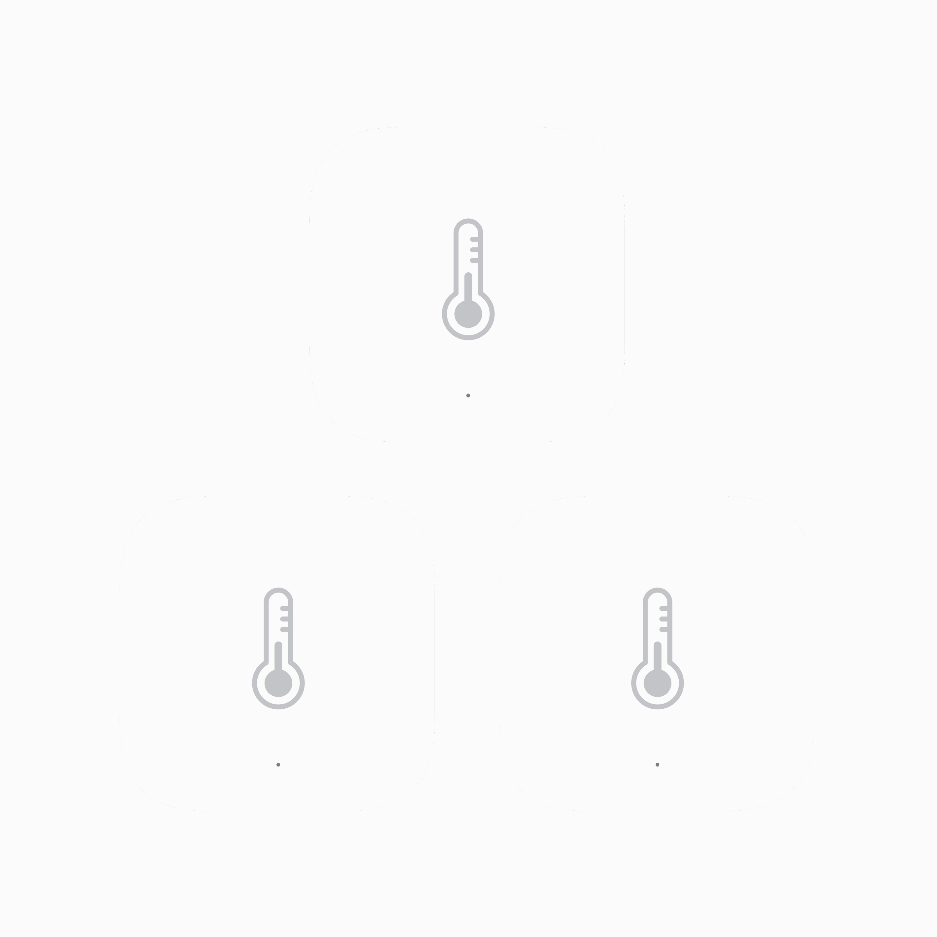 Aqara Temperature and Humidity Sensor 3 packs Smart Home 8501088