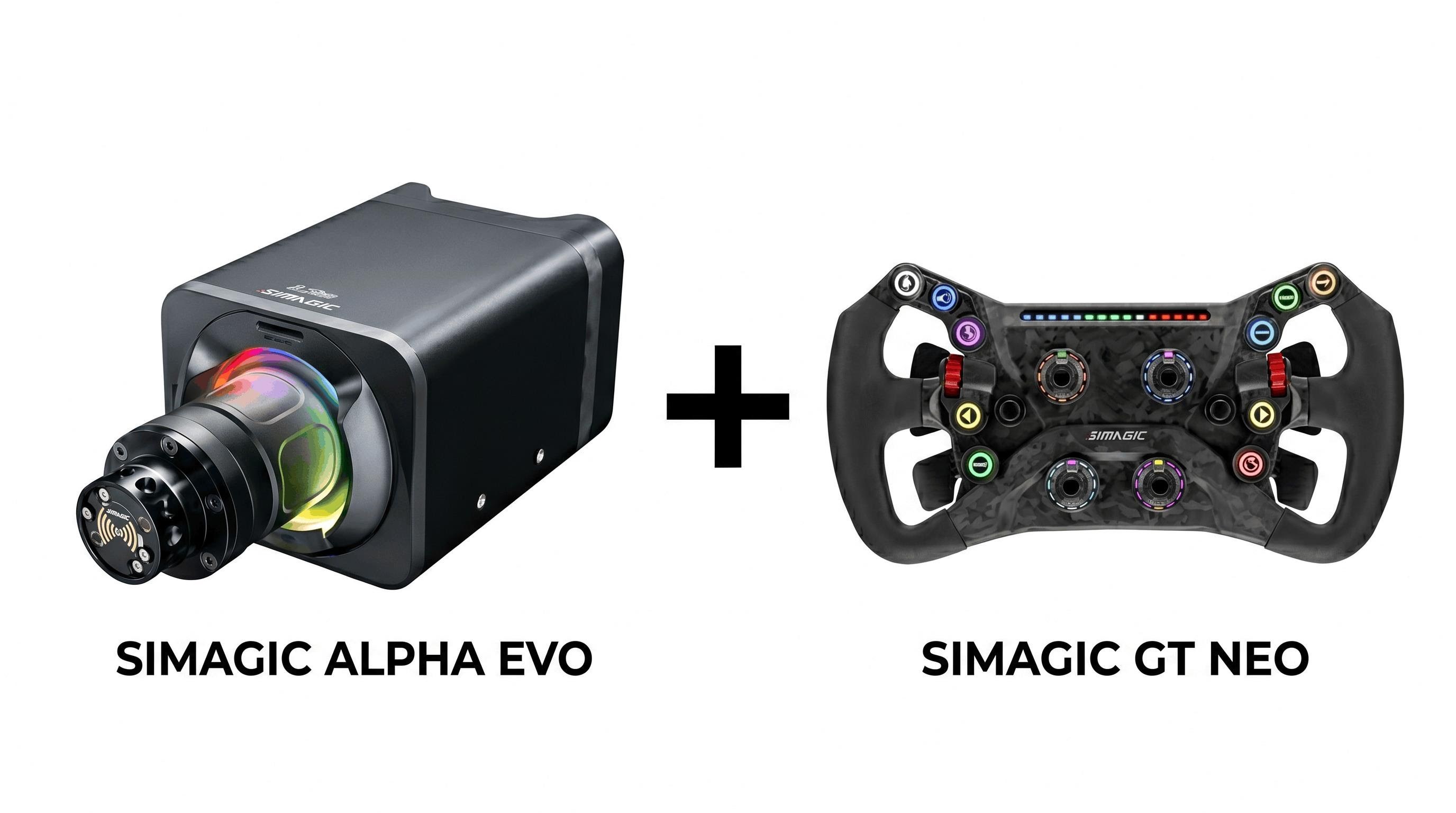 Simagic Alpha Evo Sport (9nm) + GT NEO - Simracing Bundles Spil Tilbehør 8501020